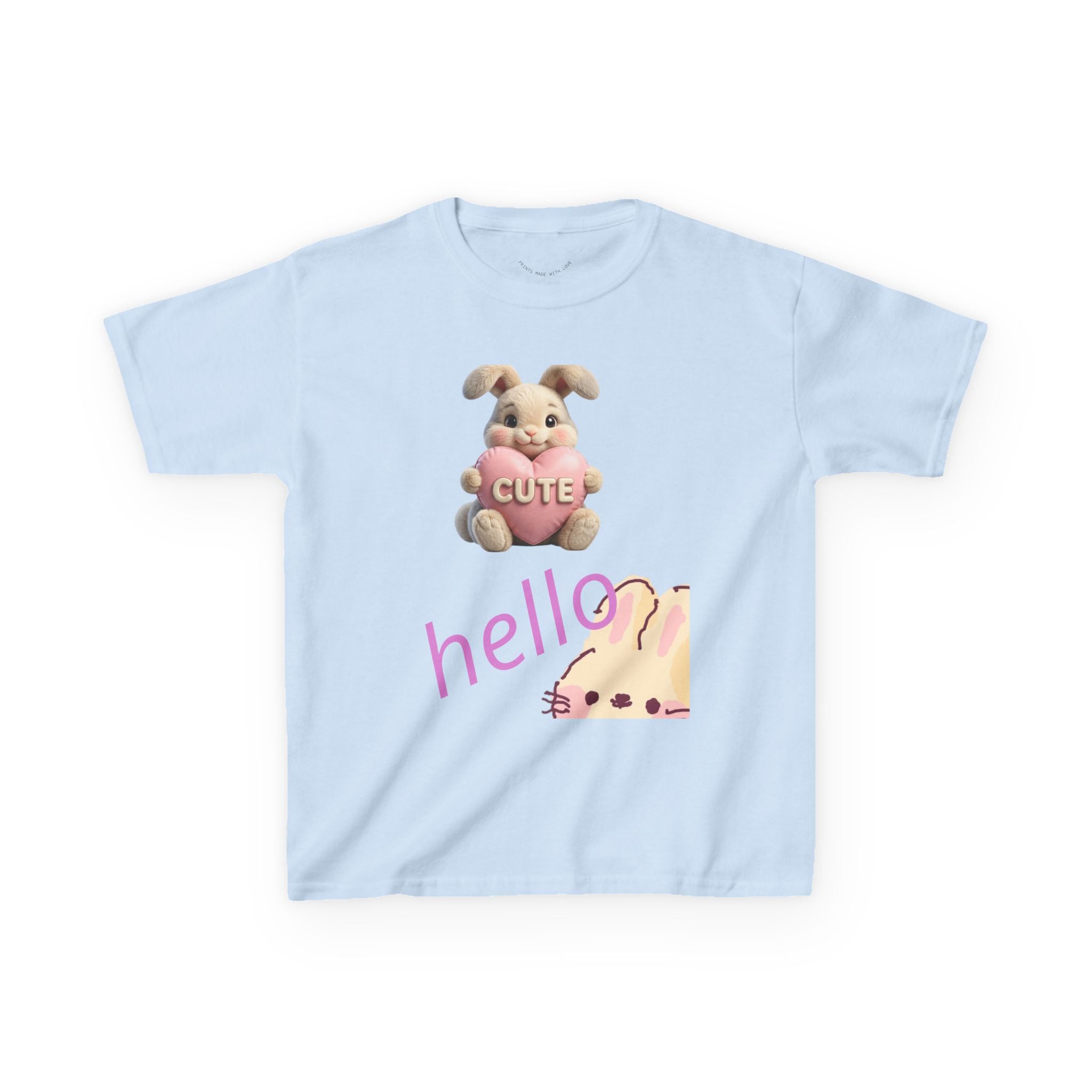 Kids Bunny 'Hello Cute' T-Shirt