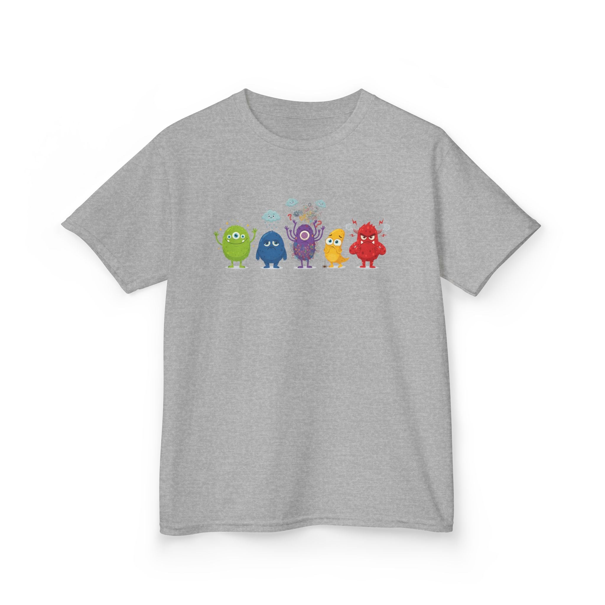 Kids Monster Emotion Communication Tee