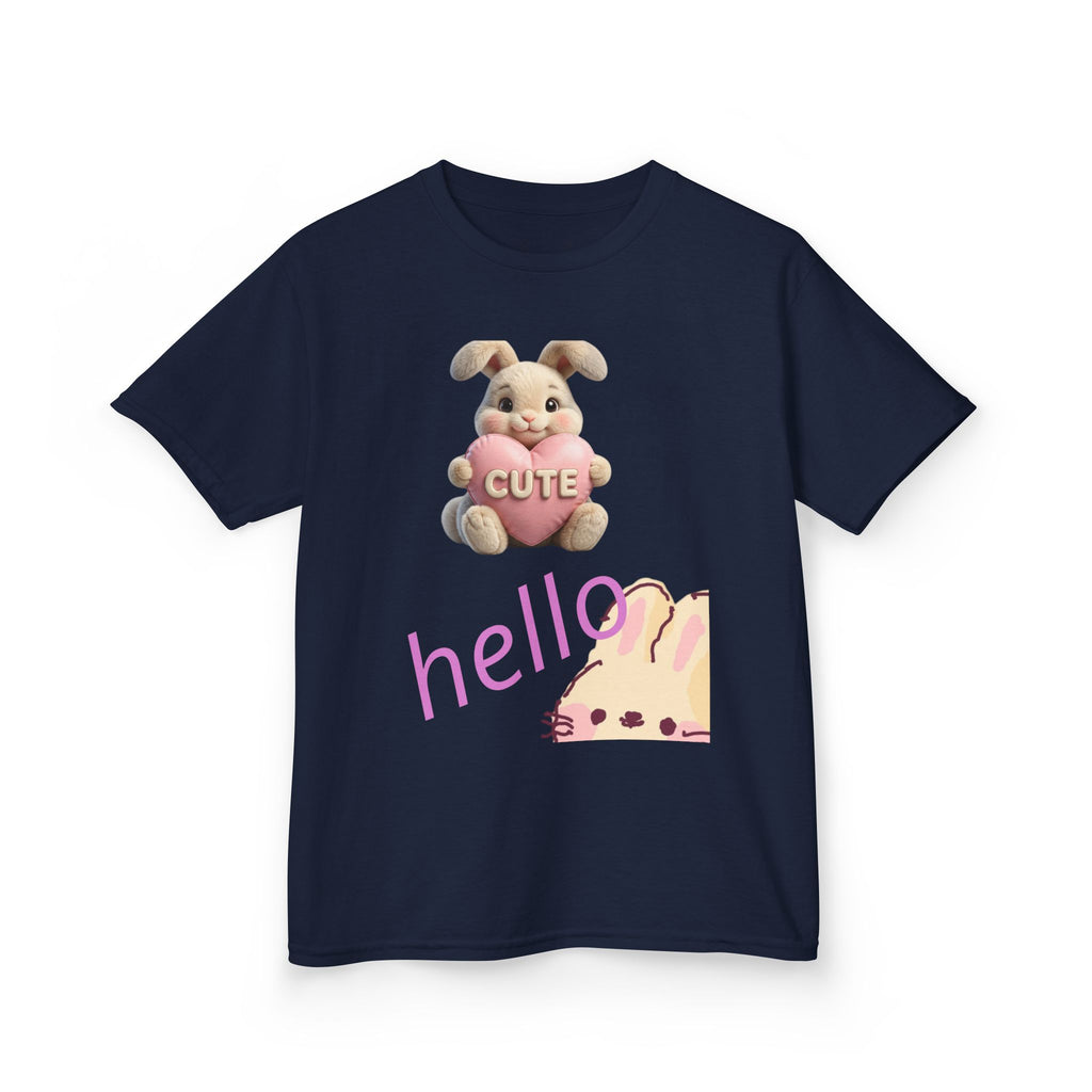 Kids Bunny 'Hello Cute' T-Shirt