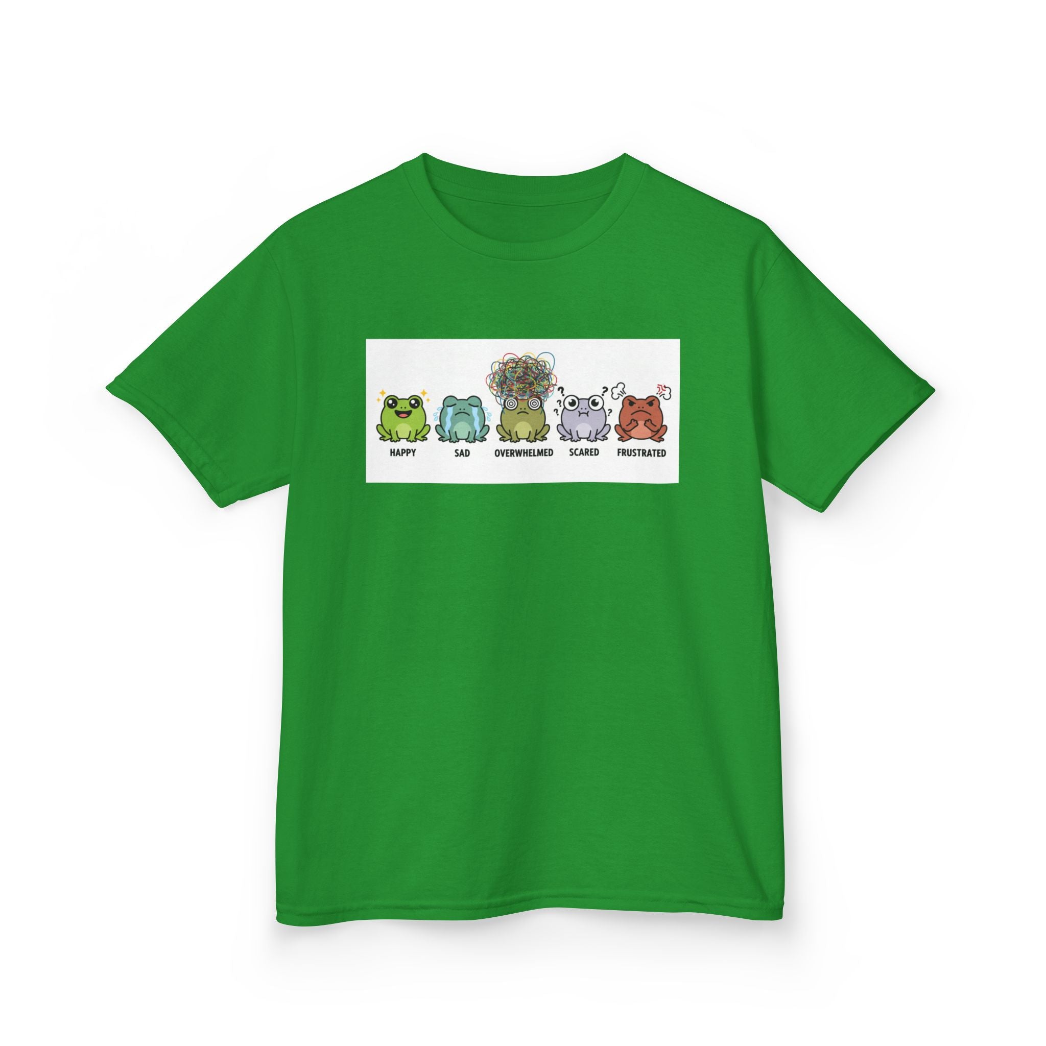 Kids Frog Emotion Communication Tee