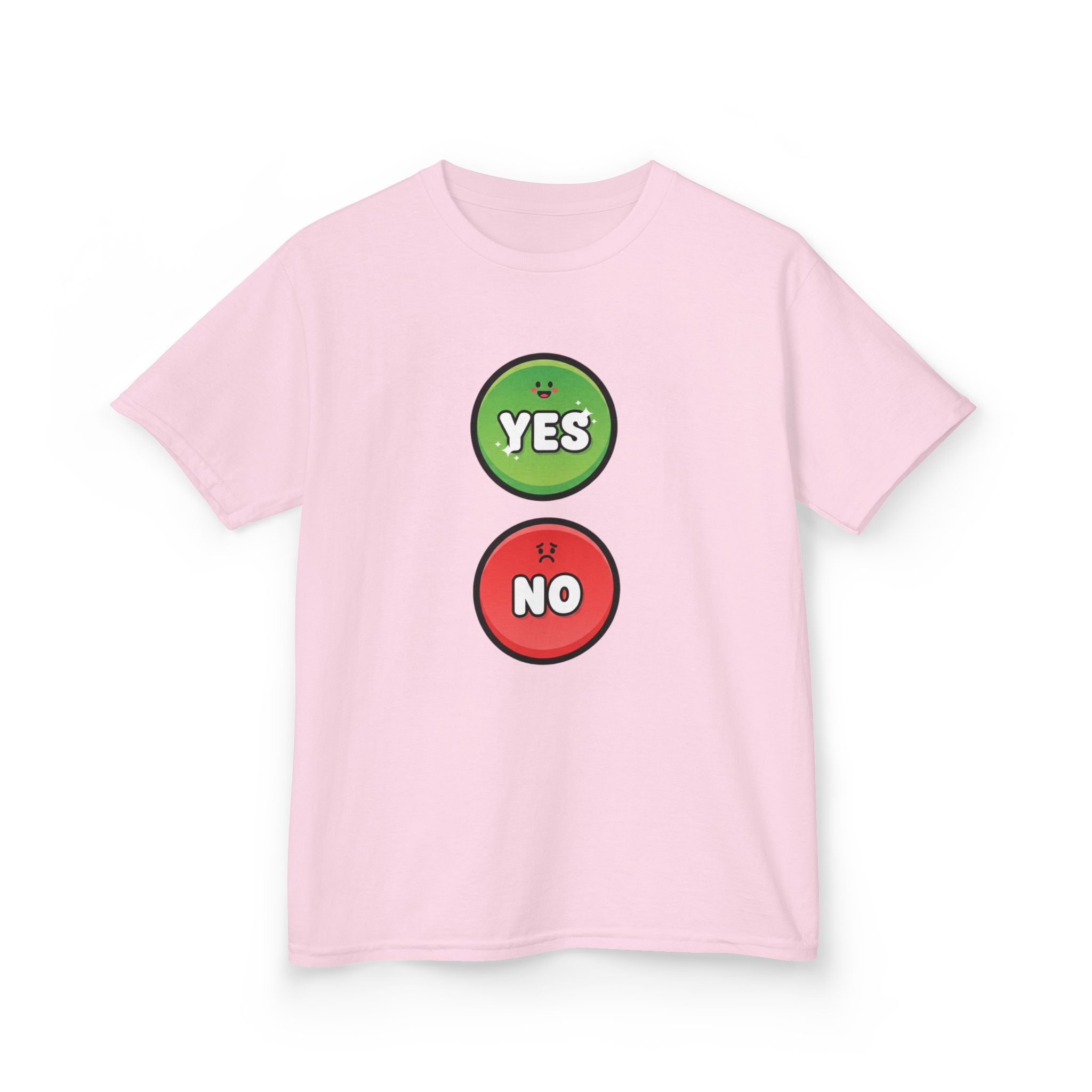 Kids Yes No Communication Tee