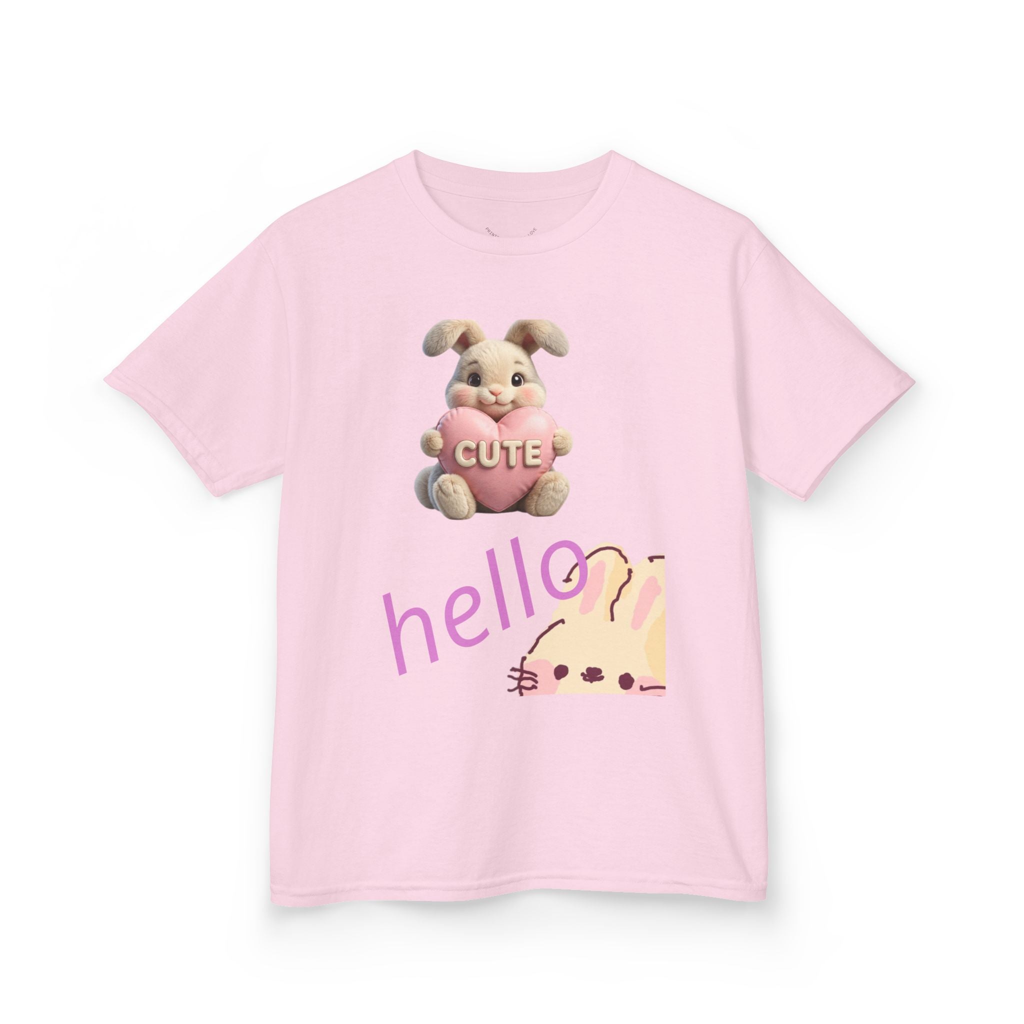 Kids Bunny 'Hello Cute' T-Shirt