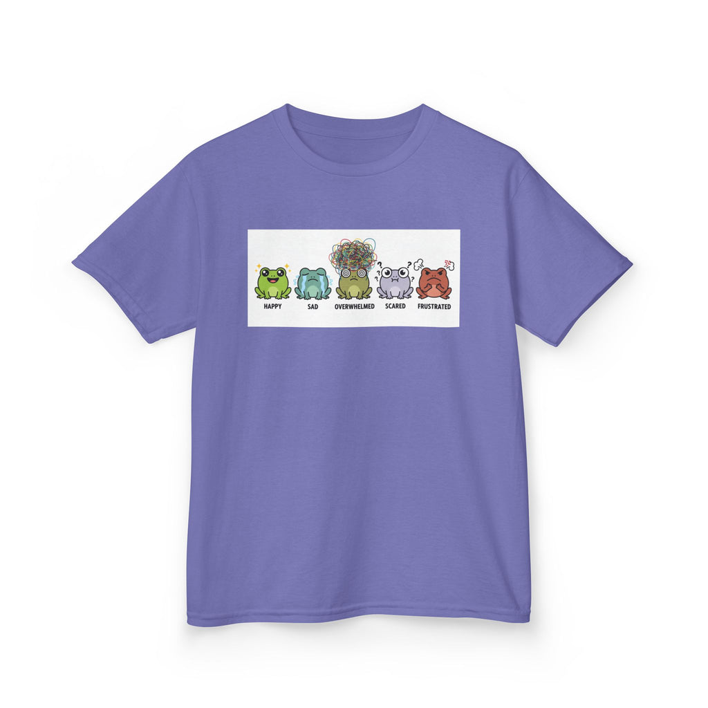 Kids Frog Emotion Communication Tee