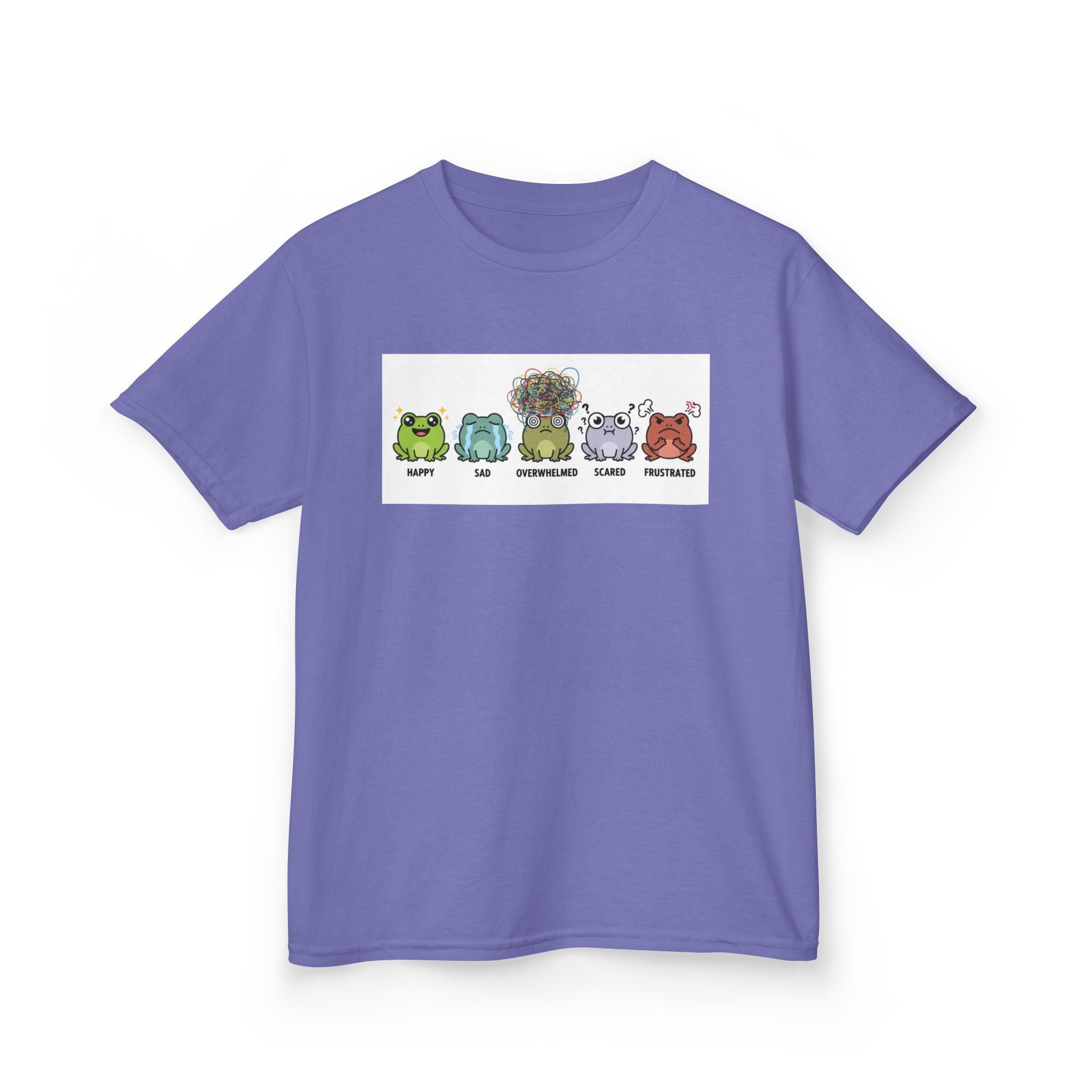 Kids Frog Emotion Communication Tee