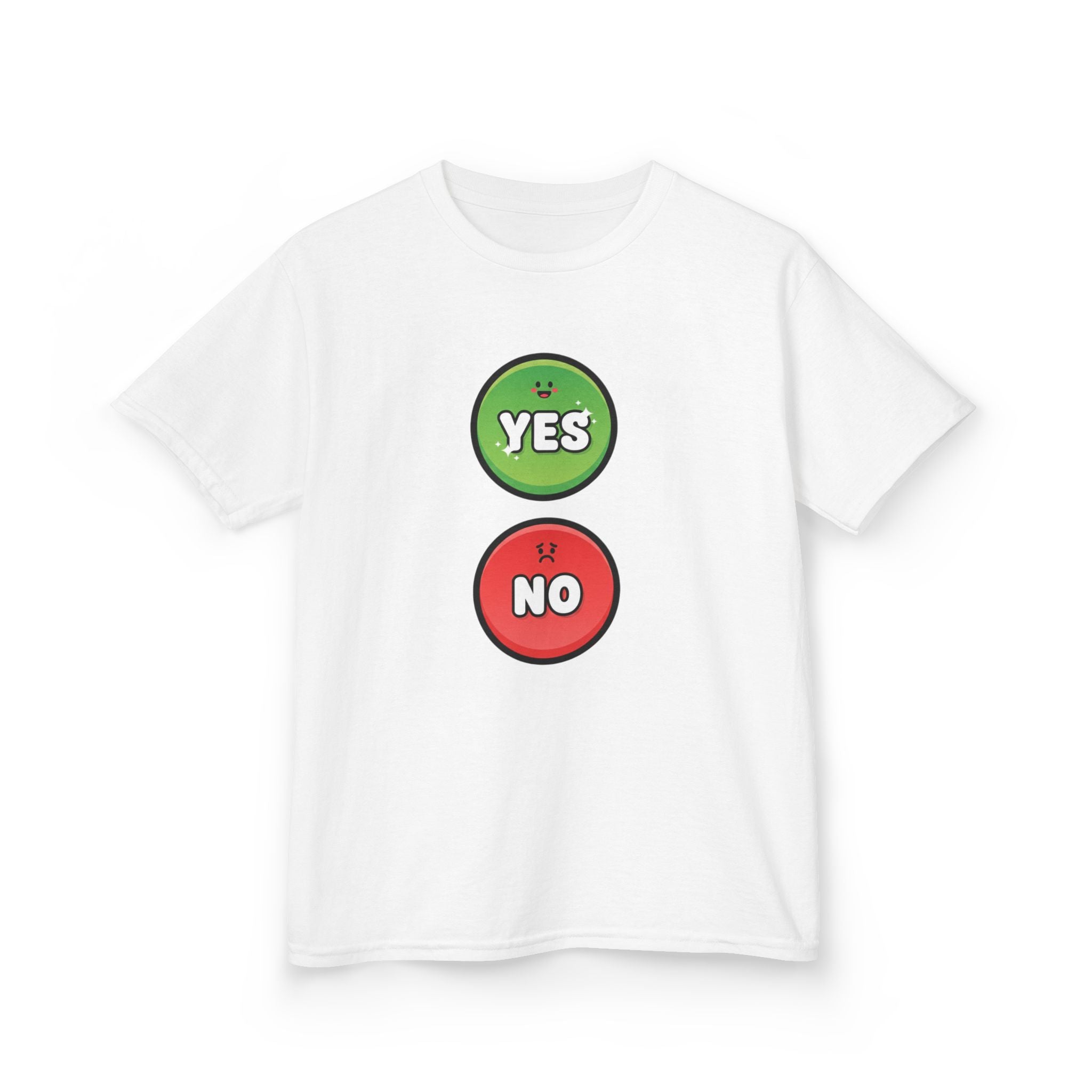 Kids Yes No Communication Tee