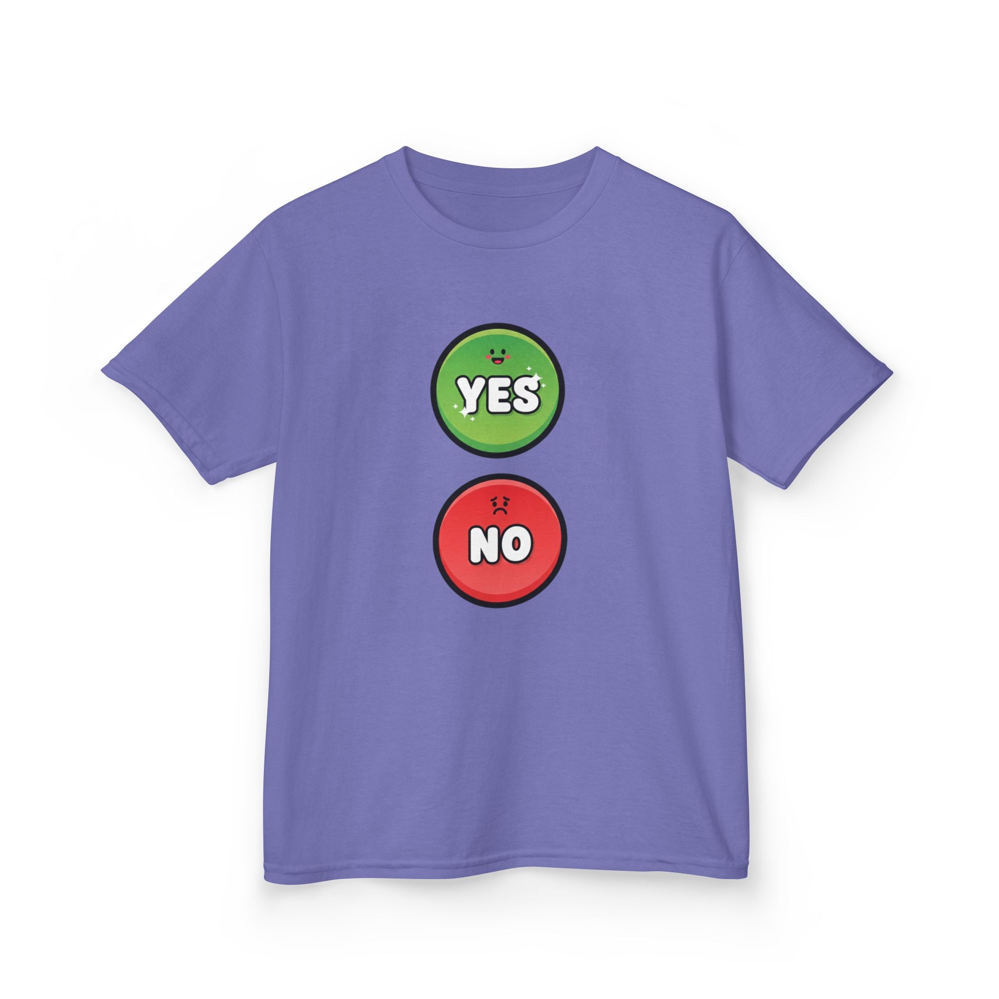 Kids Yes No Communication Tee
