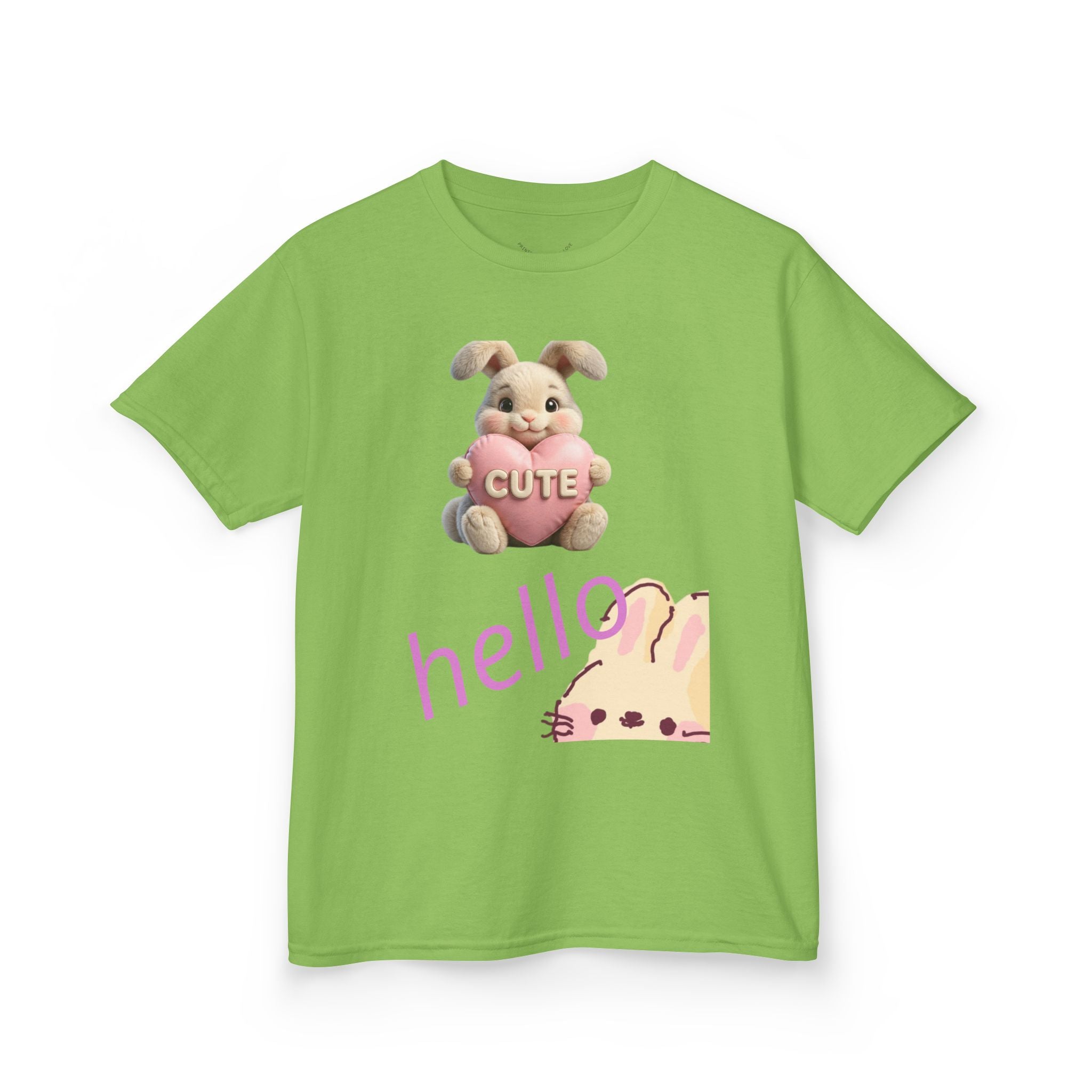 Kids Bunny 'Hello Cute' T-Shirt