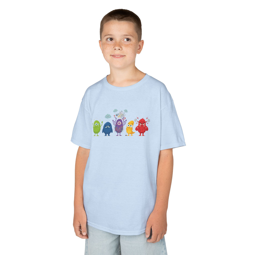 Kids Monster Emotion Communication Tee