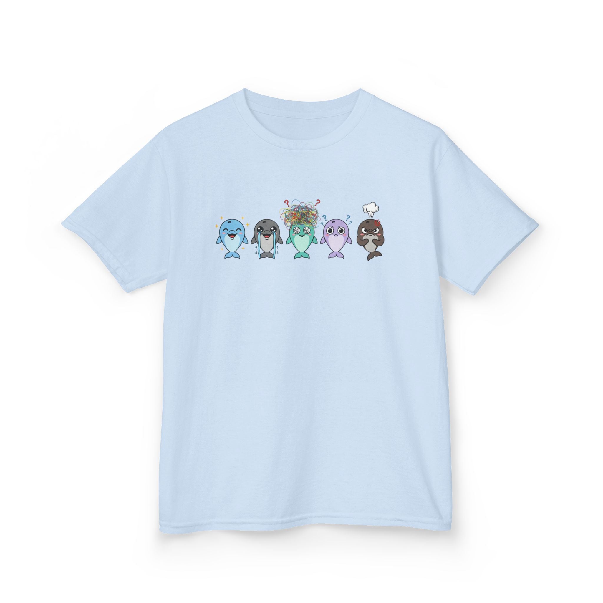 Kids Dolphin Emotion Communication Tee