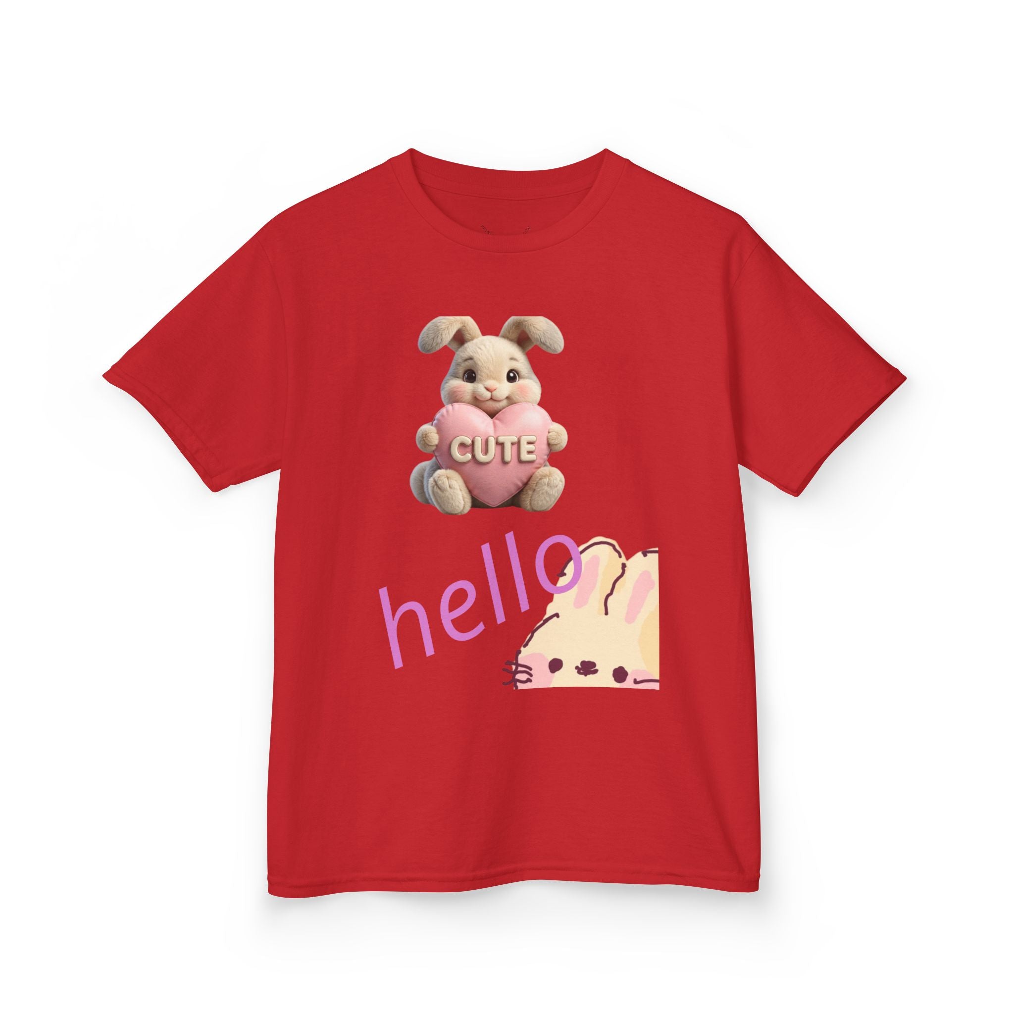 Kids Bunny 'Hello Cute' T-Shirt
