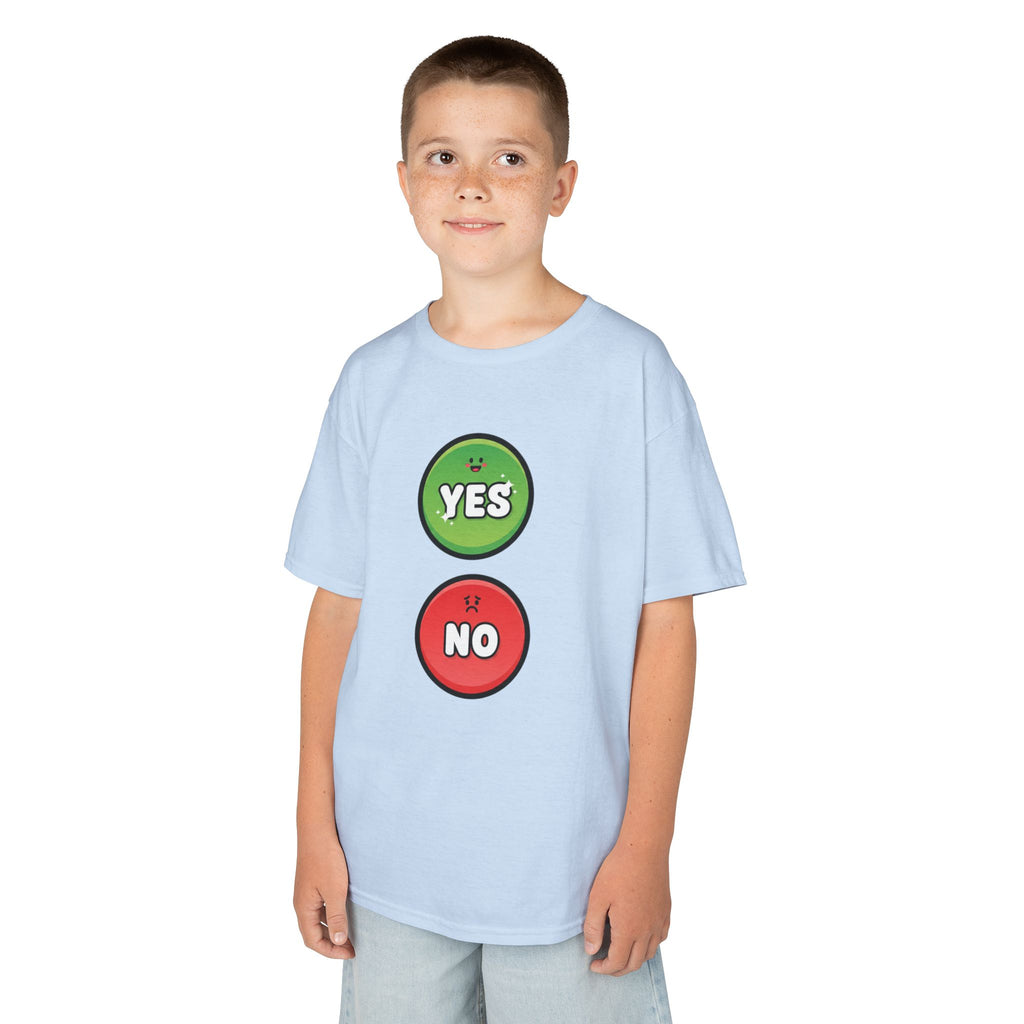 Kids Yes No Communication Tee