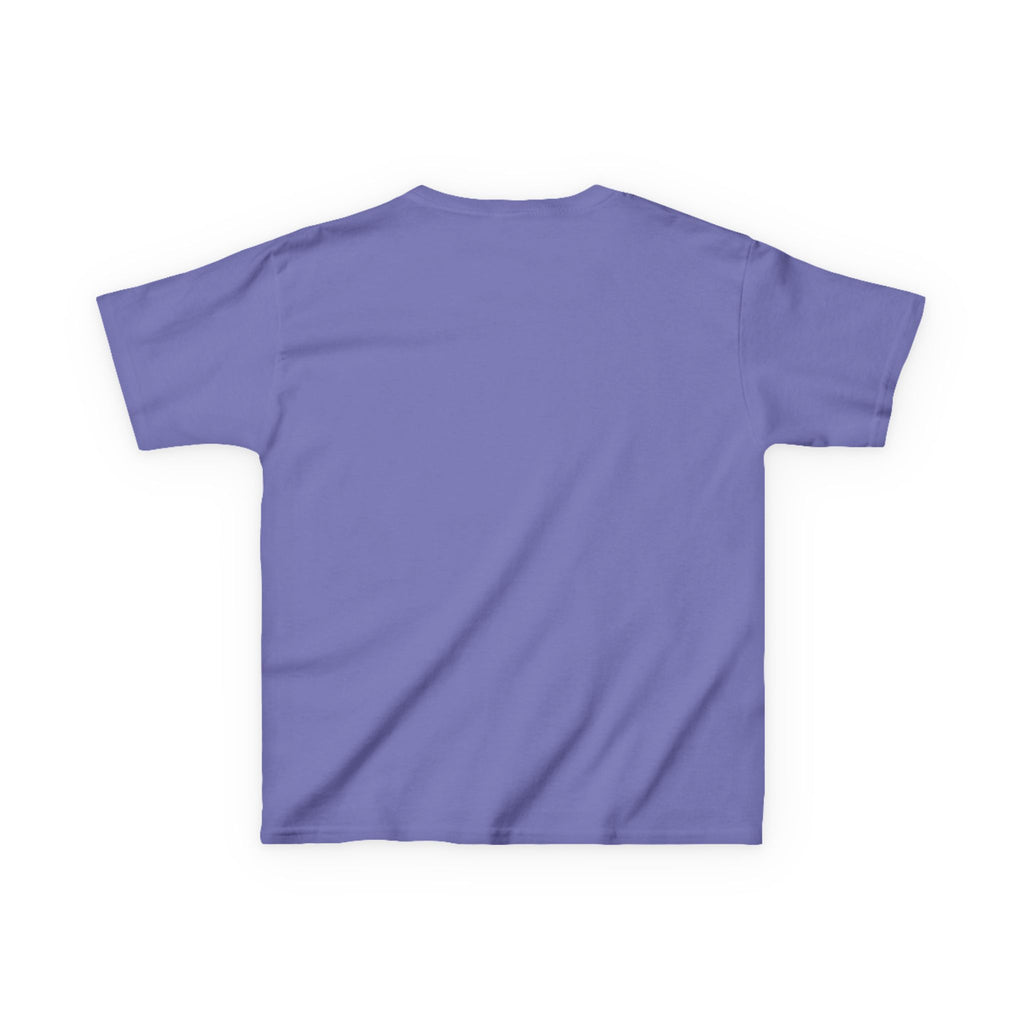 Designed by kids for kids - Russian Blue cat tee