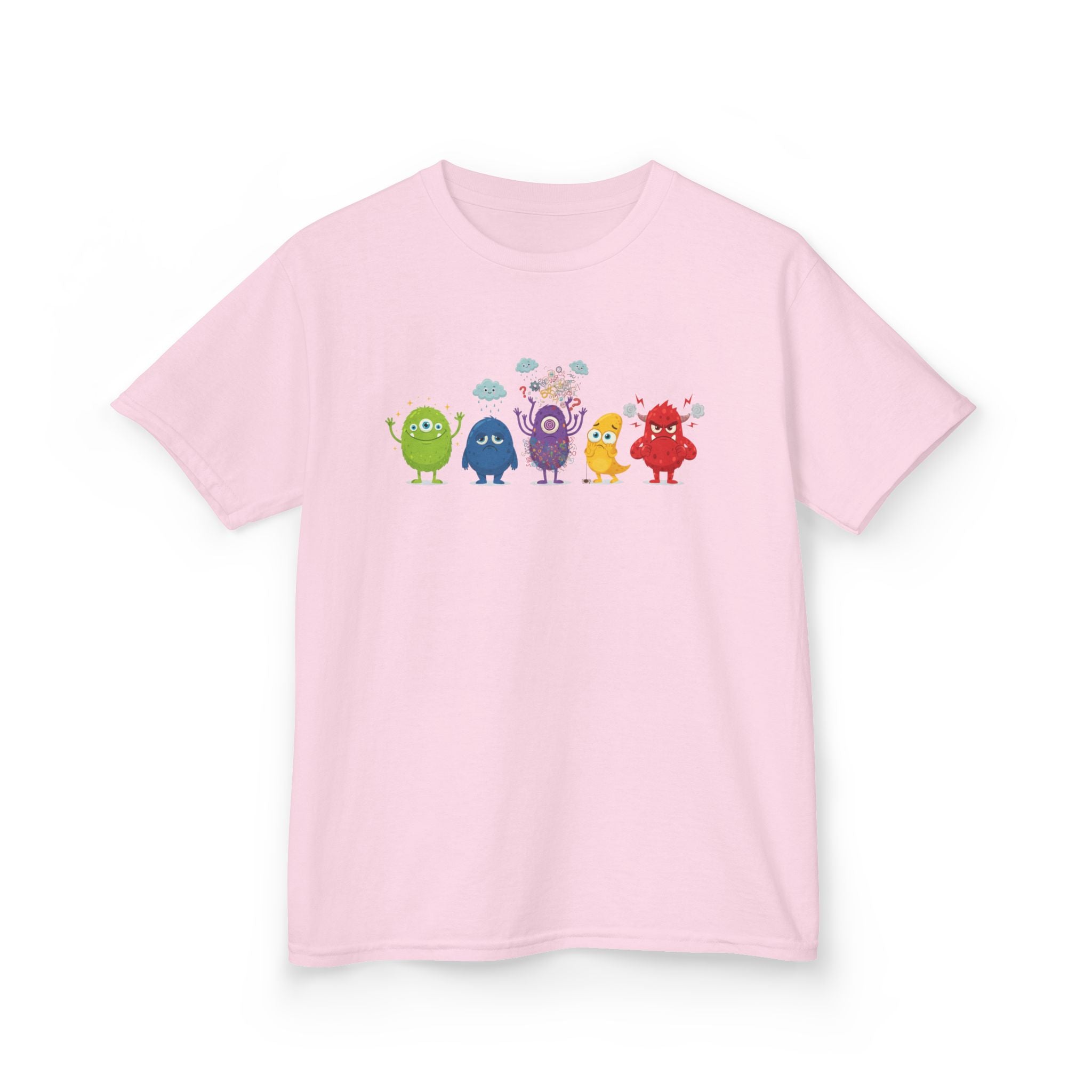 Kids Monster Emotion Communication Tee