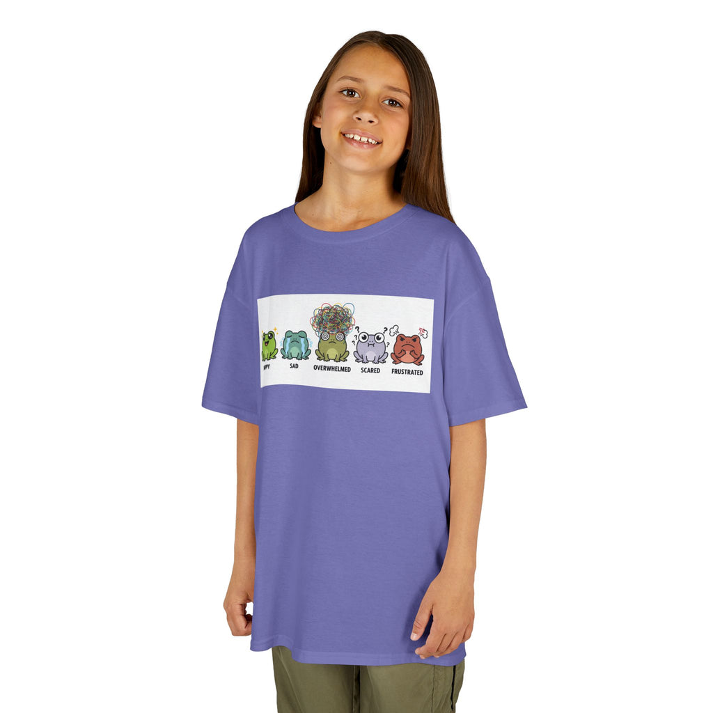 Kids Frog Emotion Communication Tee