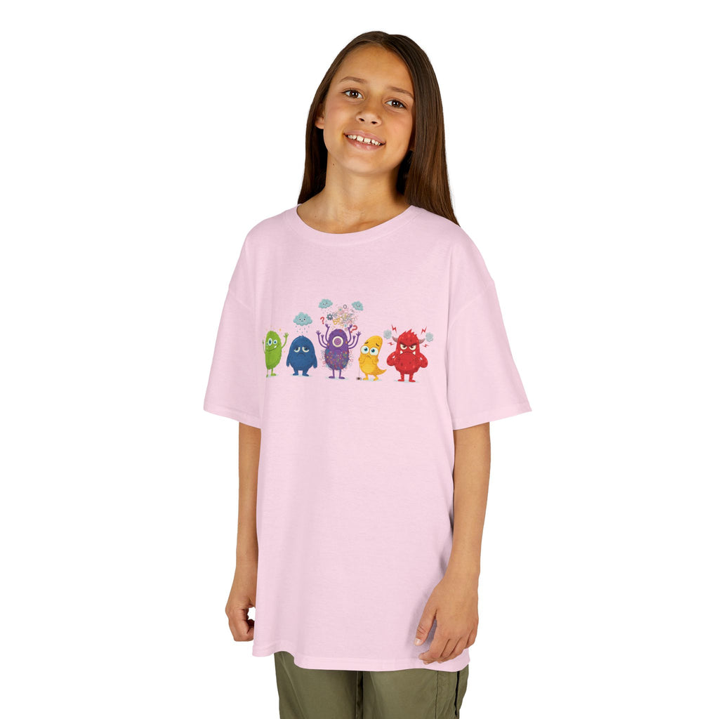 Kids Monster Emotion Communication Tee