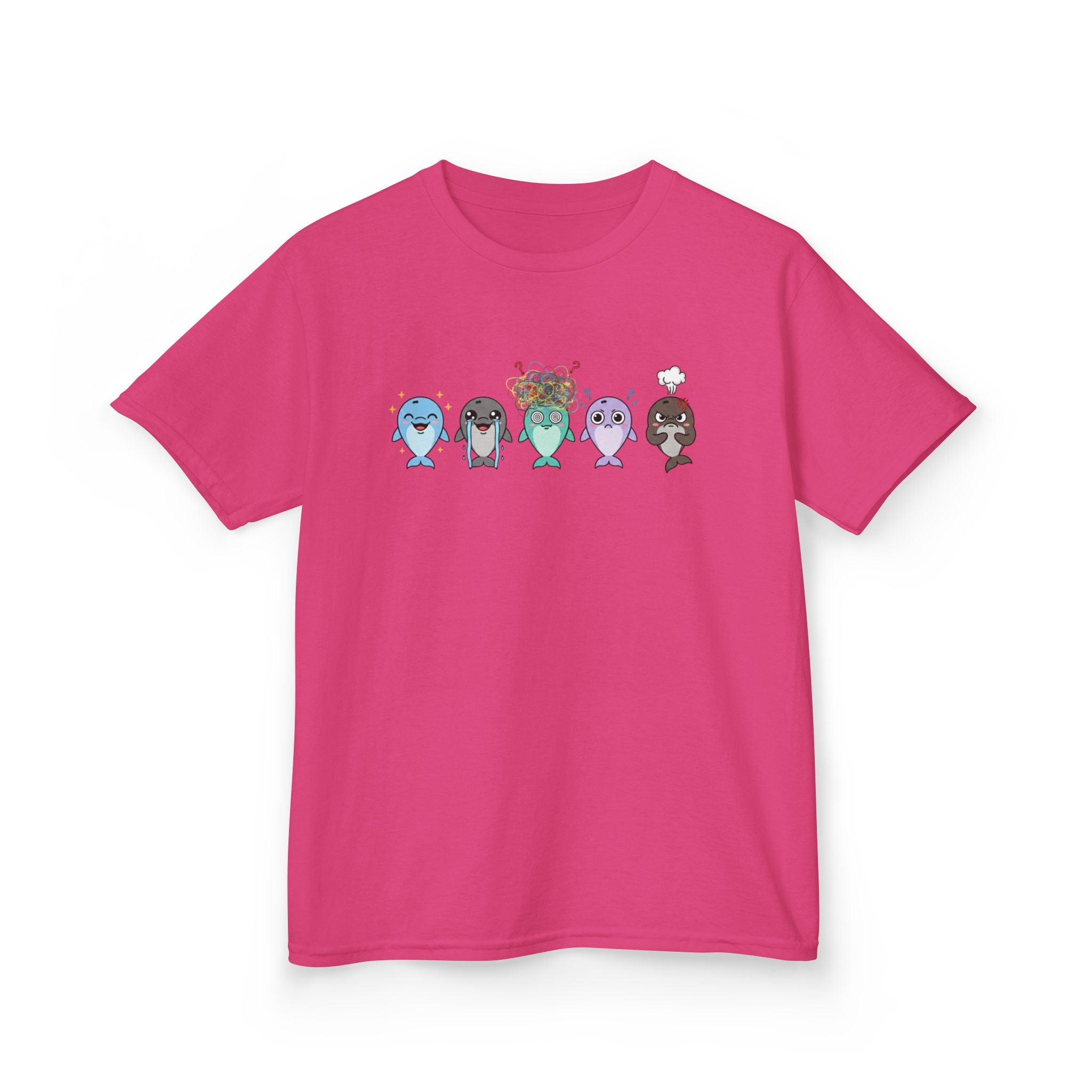 Kids Dolphin Emotion Communication Tee