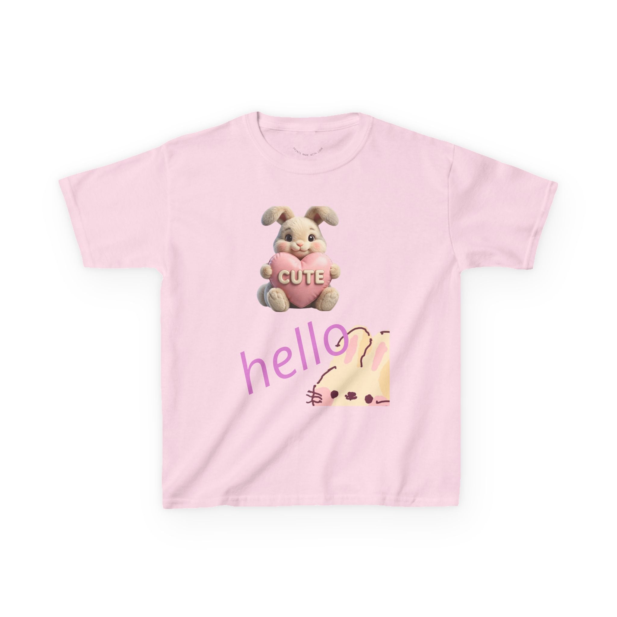 Kids Bunny 'Hello Cute' T-Shirt