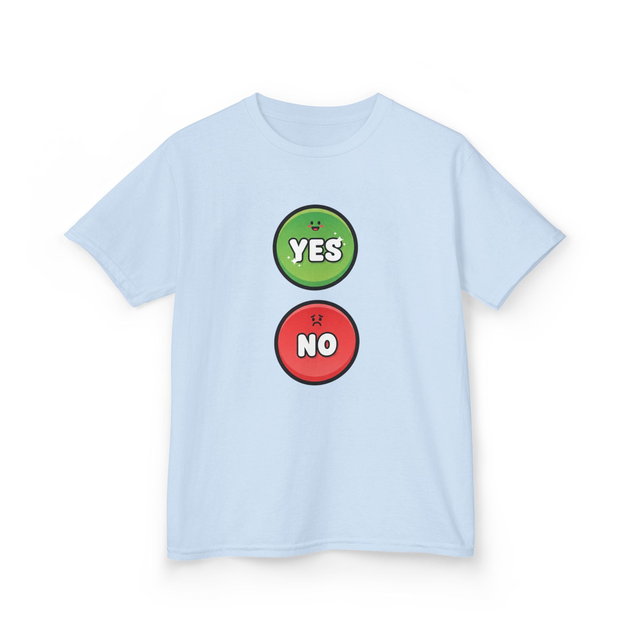 Kids Yes No Communication Tee