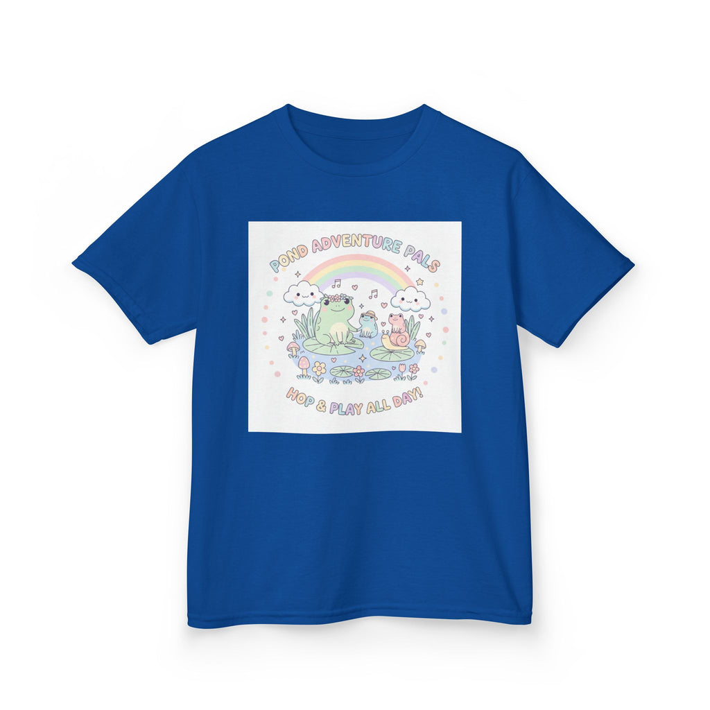 Designed by kids for kids - Playful frogs tee