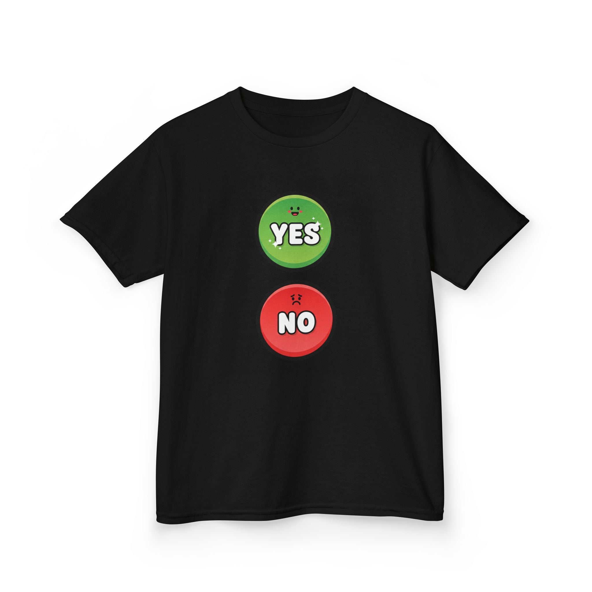 Kids Yes No Communication Tee