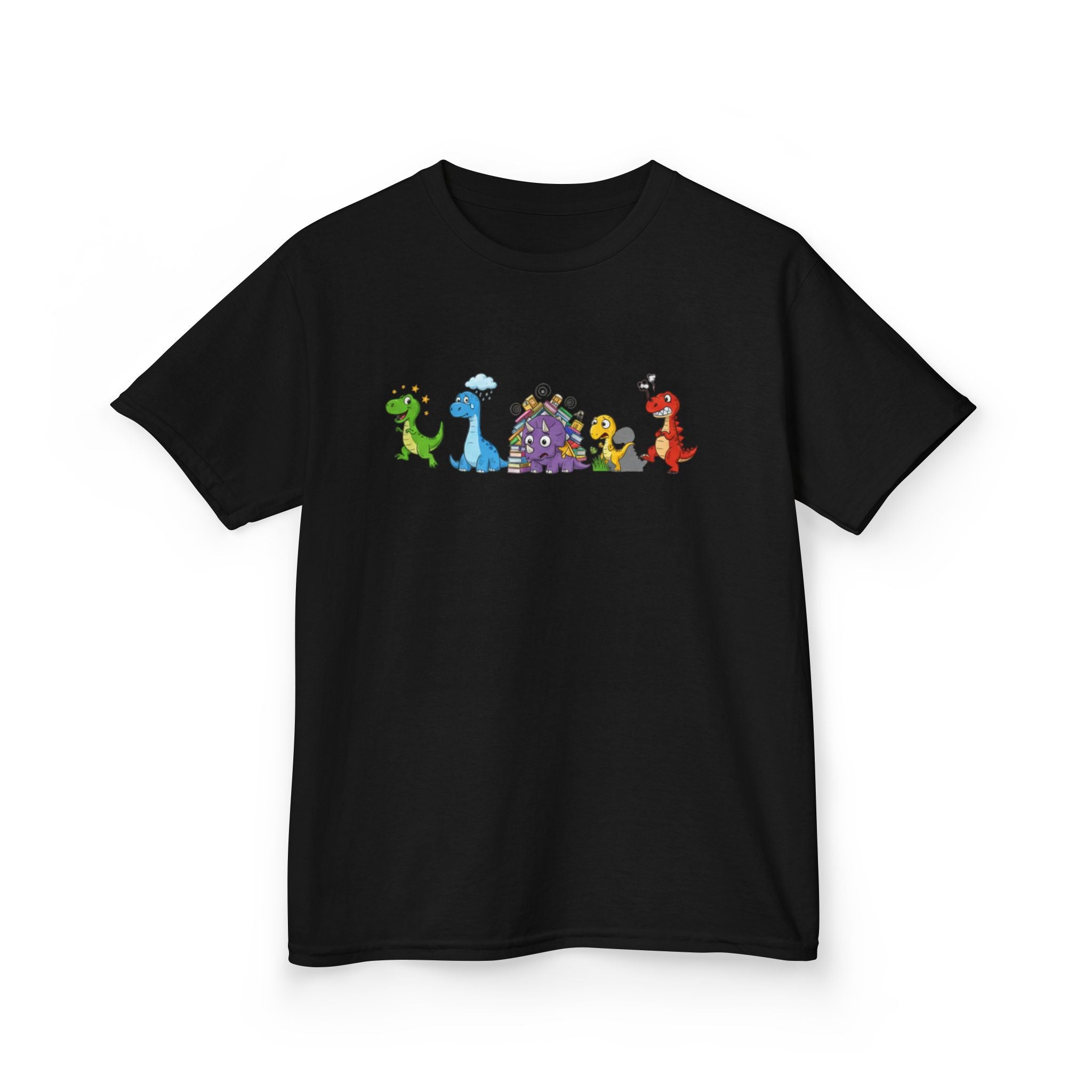 Kids Dino Emotion Communication Tee