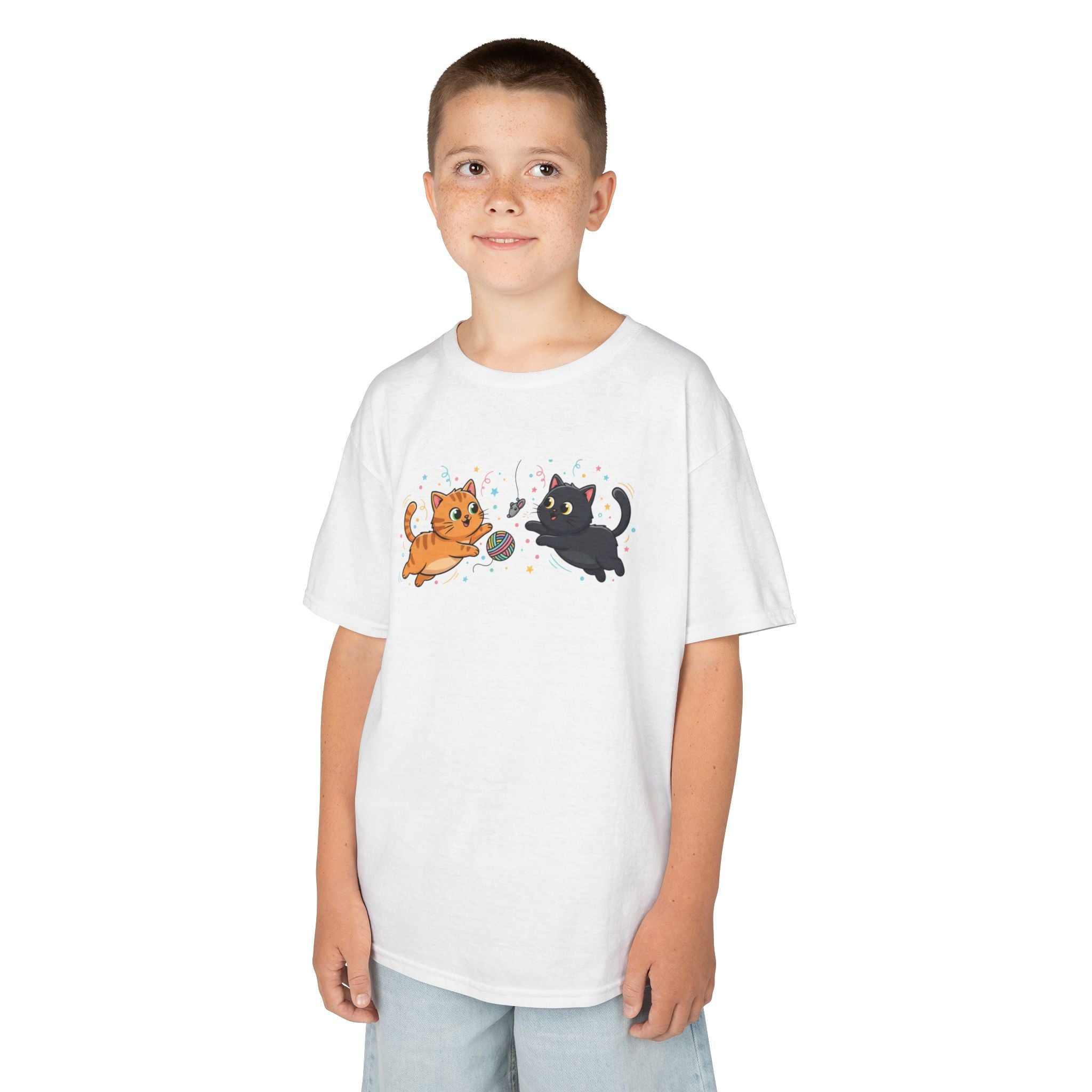 Designed by kids for kids - Playful kittens tee