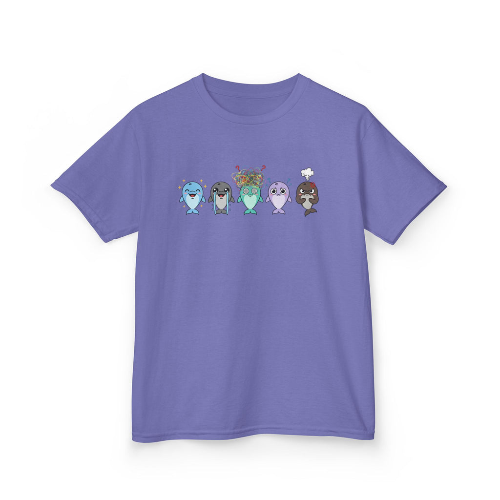 Kids Dolphin Emotion Communication Tee