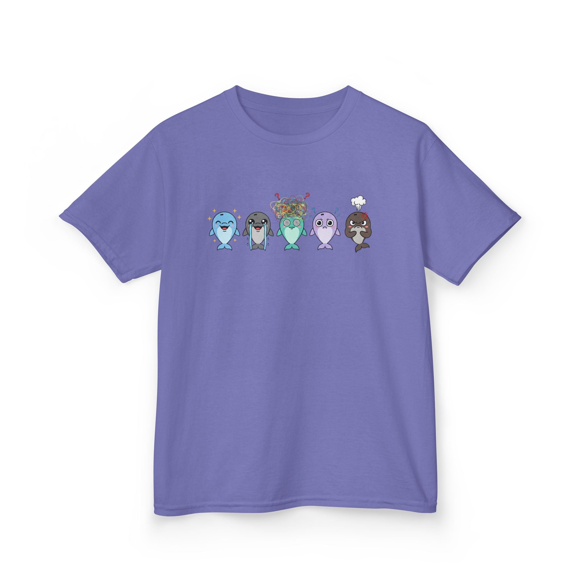 Kids Dolphin Emotion Communication Tee