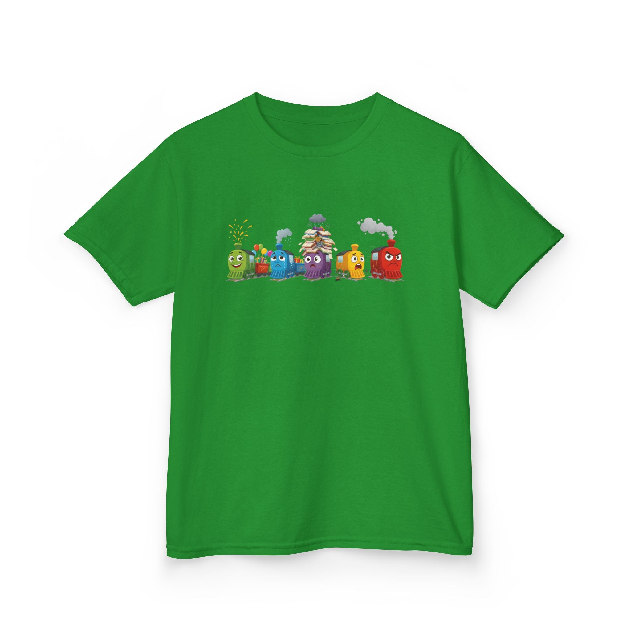 Kids Train Emotion Communication Tee