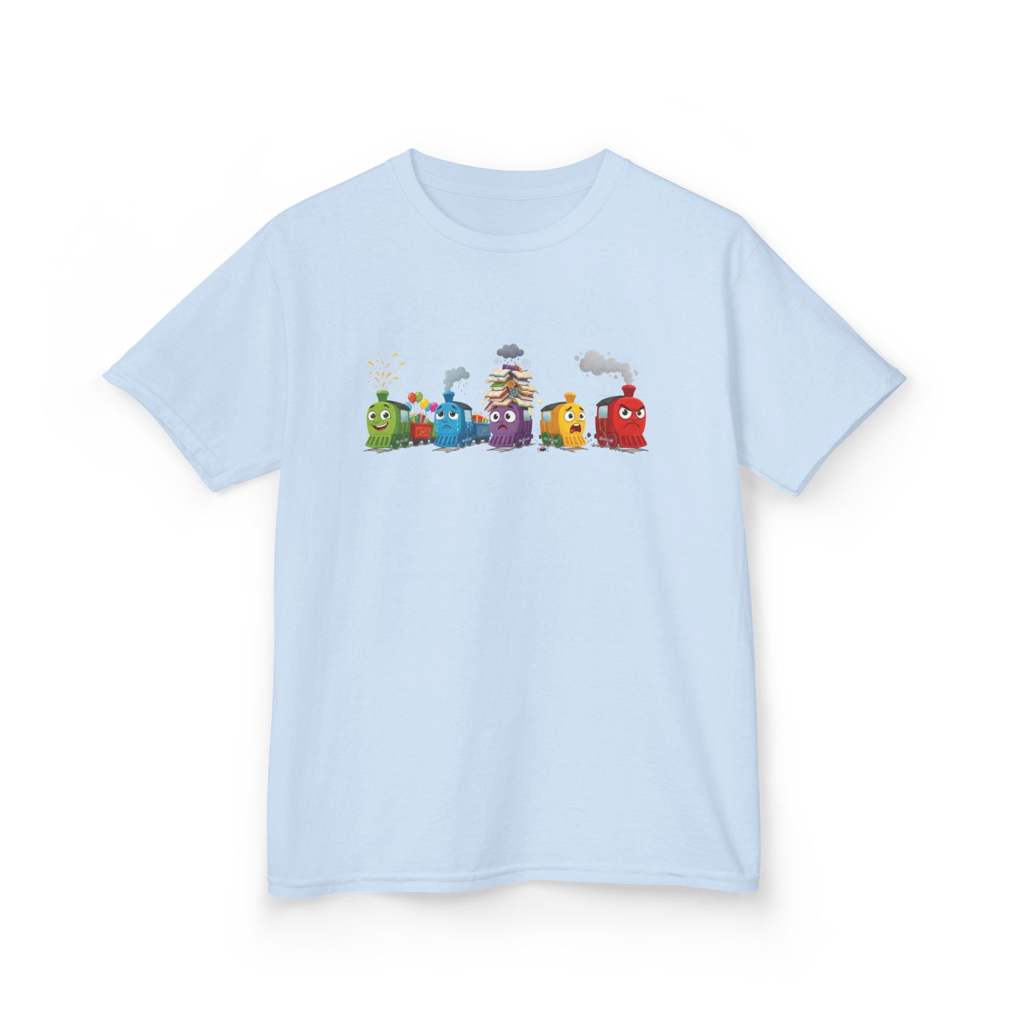 Kids Train Emotion Communication Tee