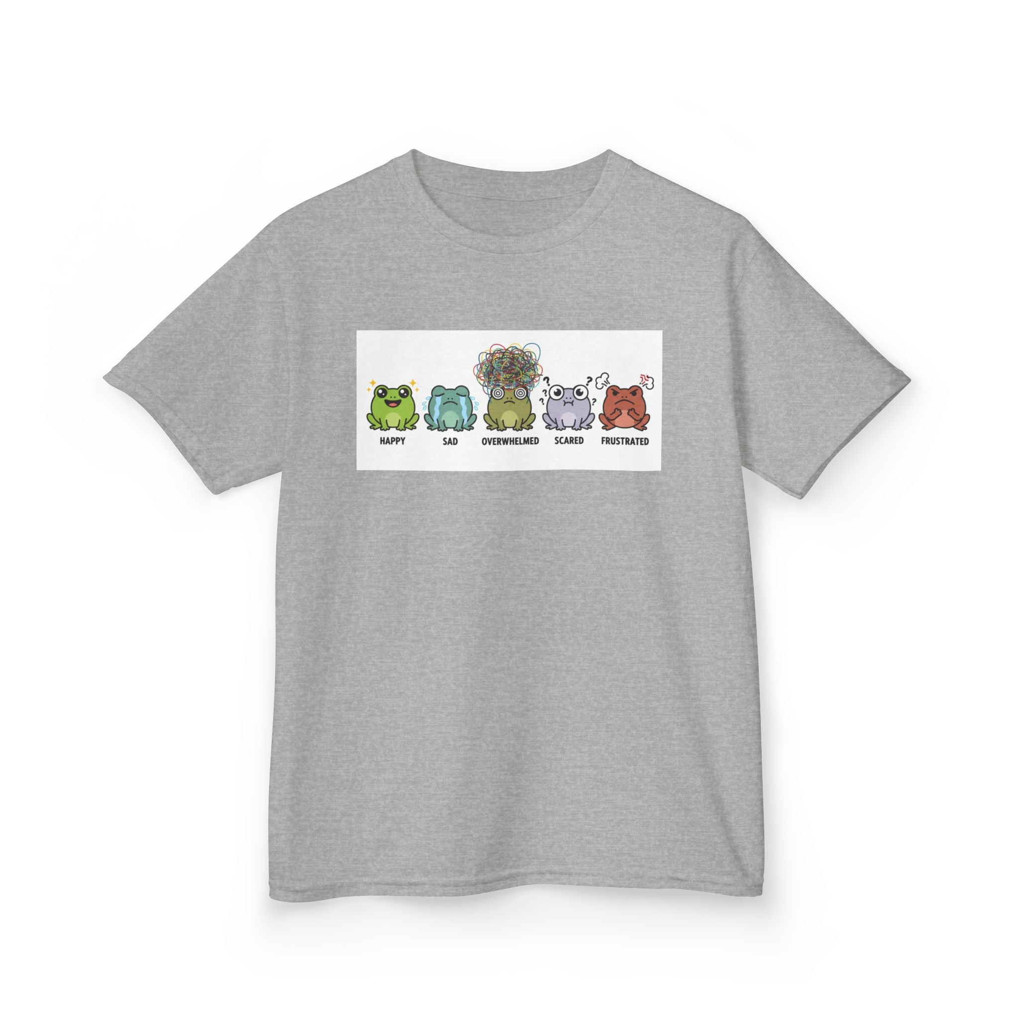 Kids Frog Emotion Communication Tee