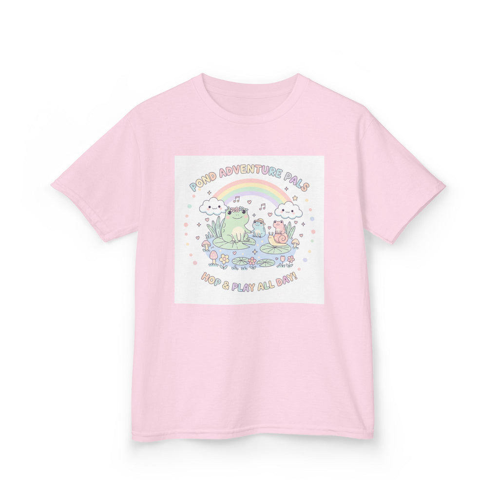 Designed by kids for kids - Playful frogs tee