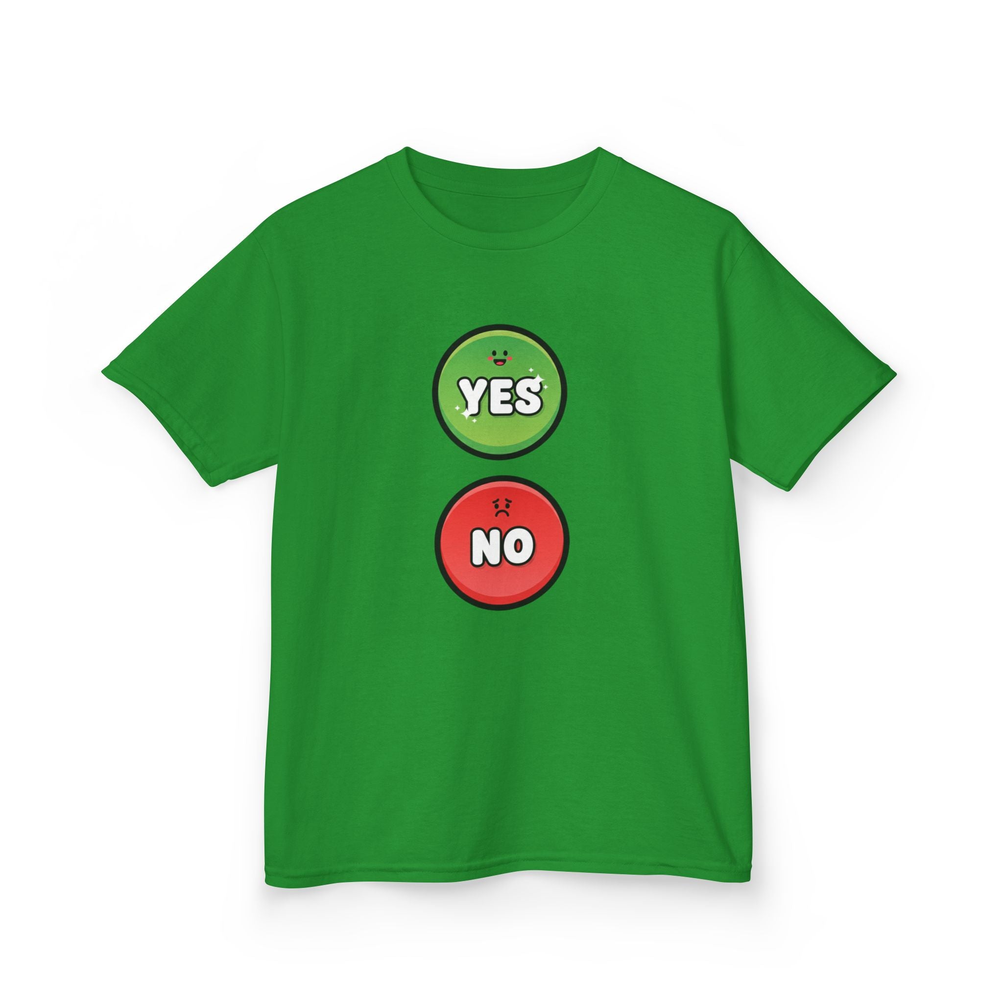 Kids Yes No Communication Tee