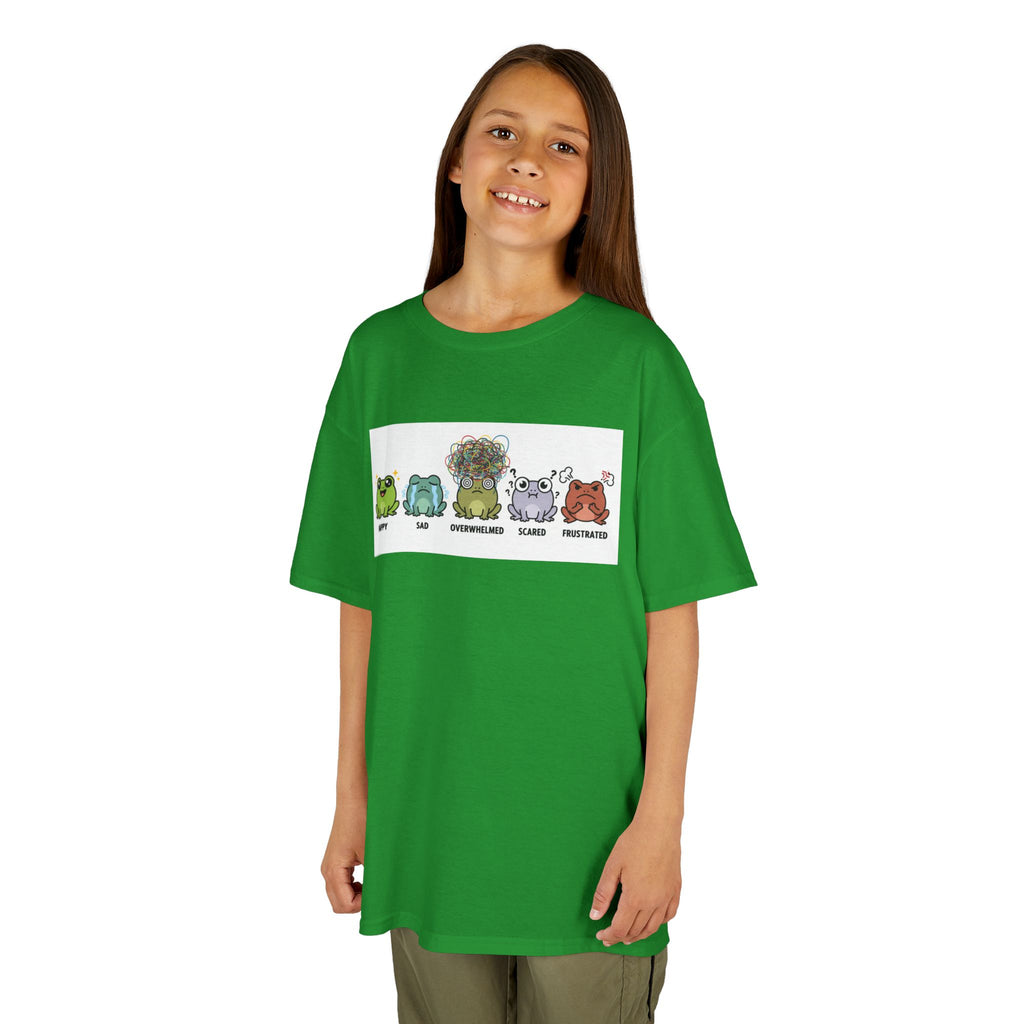Kids Frog Emotion Communication Tee