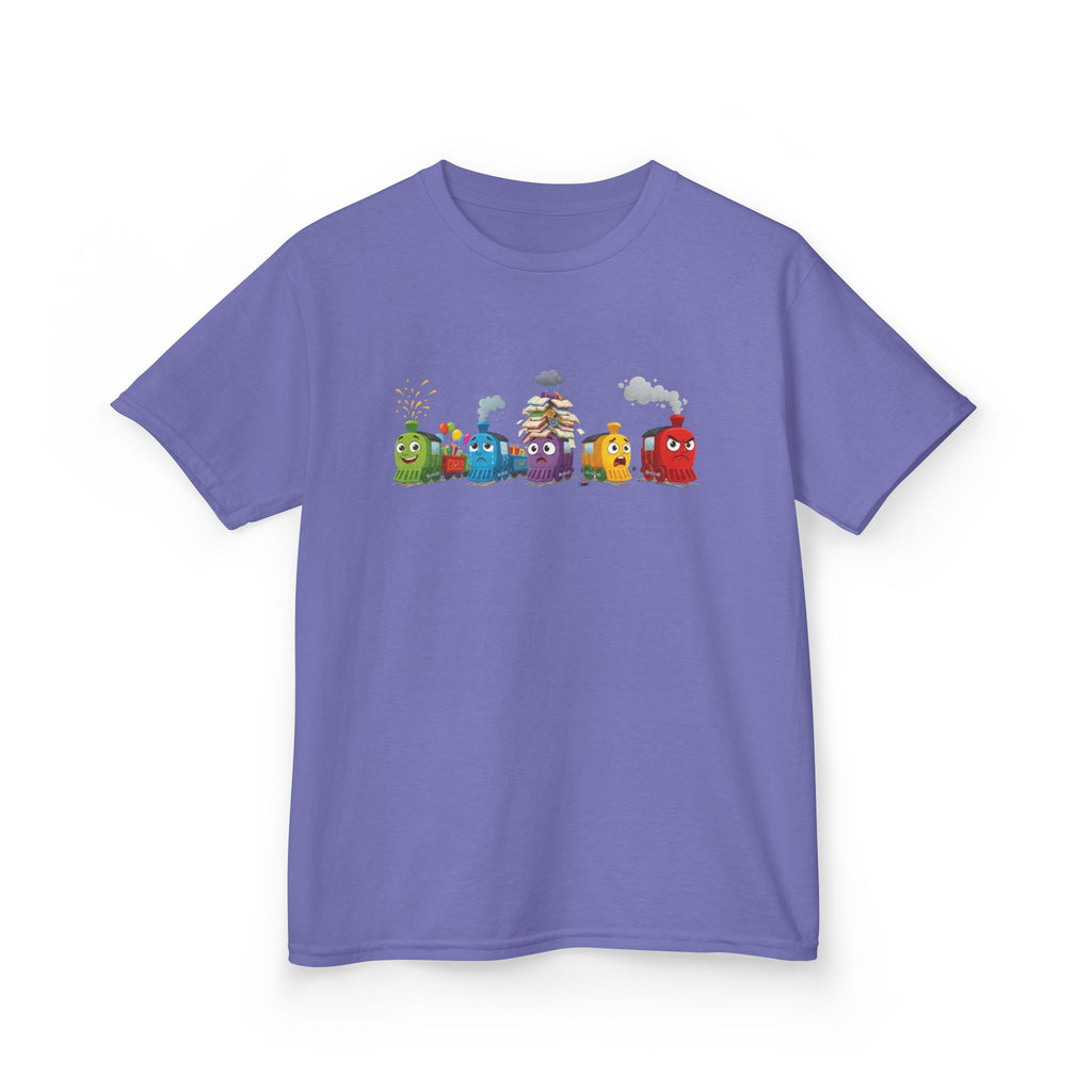 Kids Train Emotion Communication Tee