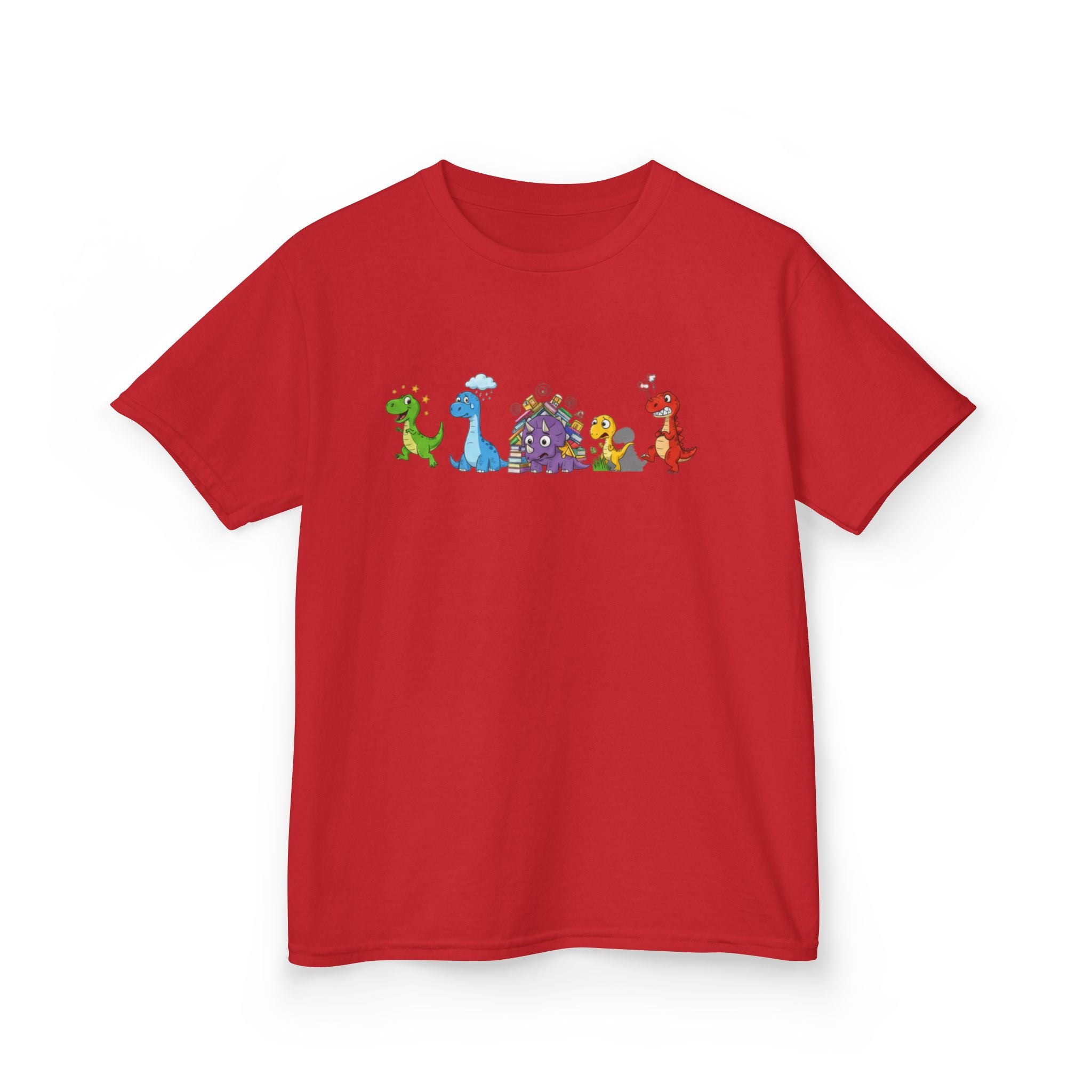 Kids Dino Emotion Communication Tee