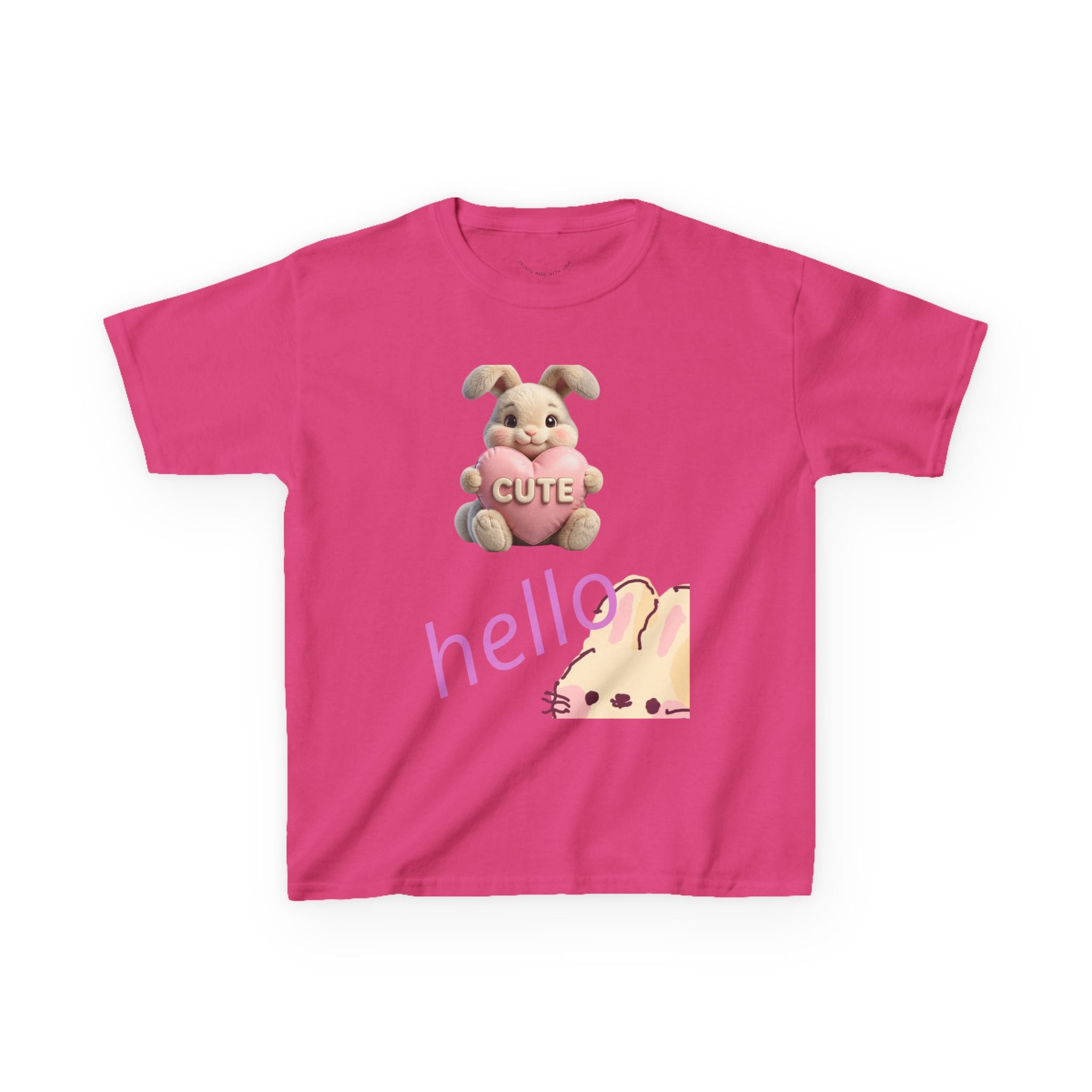 Kids Bunny 'Hello Cute' T-Shirt