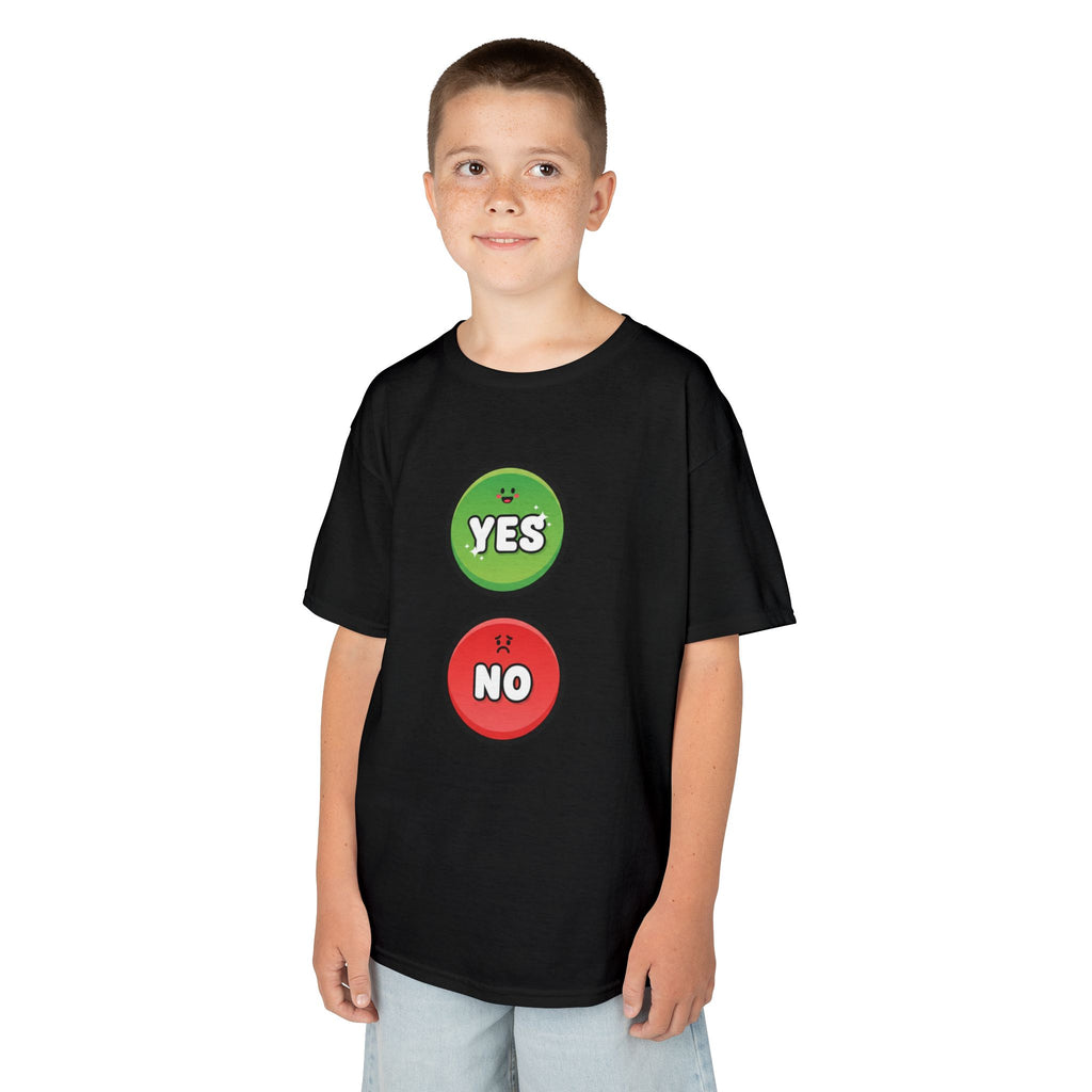 Kids Yes No Communication Tee