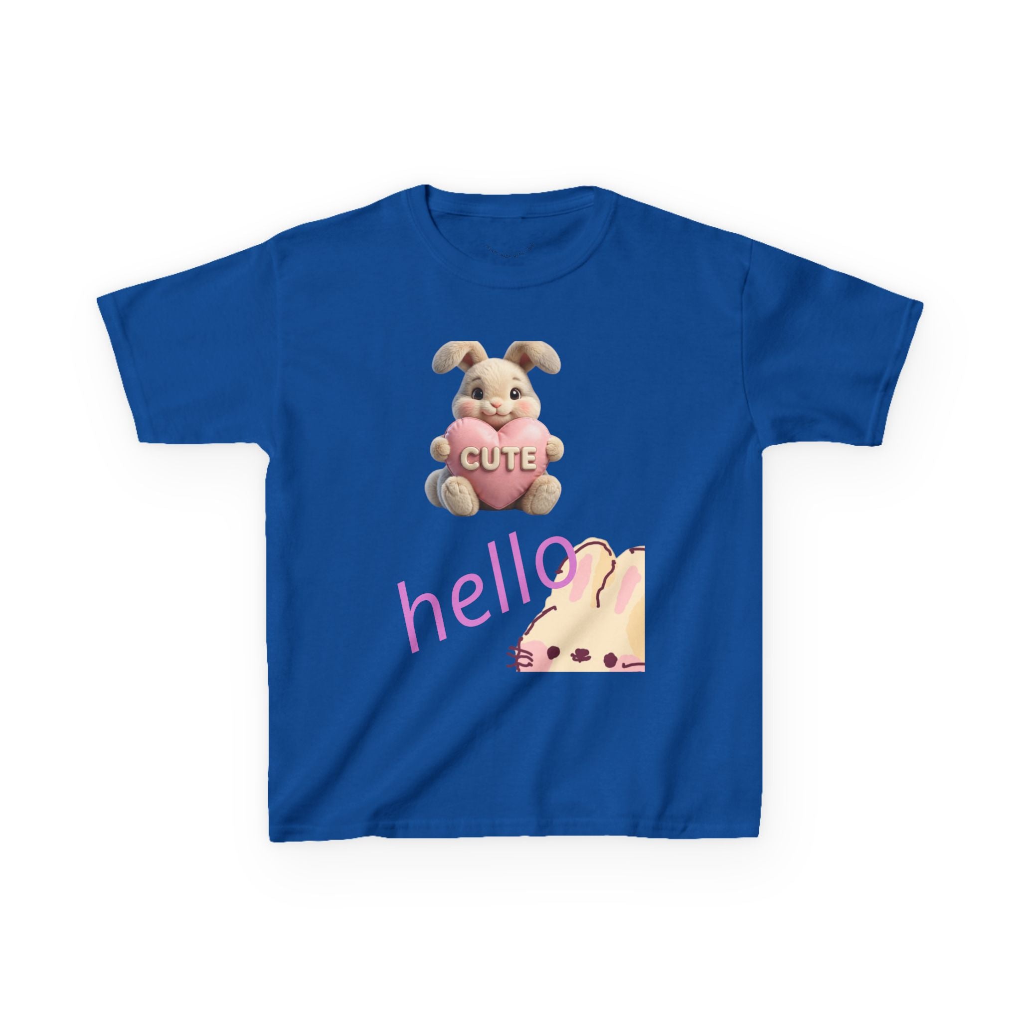 Kids Bunny 'Hello Cute' T-Shirt