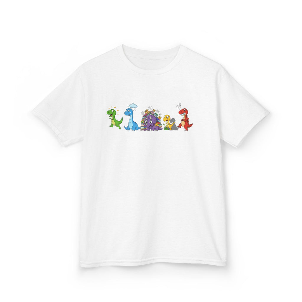 Kids Dino Emotion Communication Tee