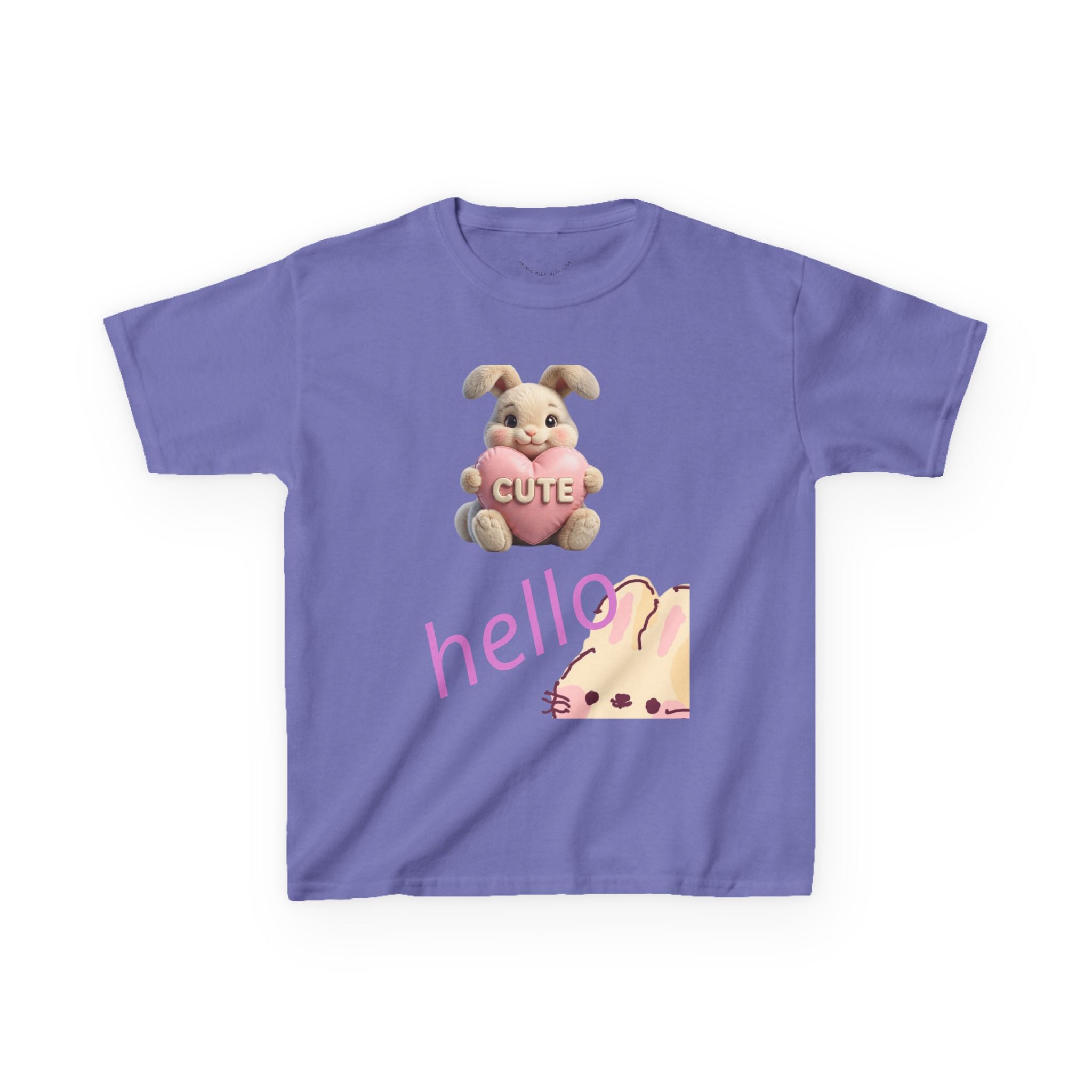 Kids Bunny 'Hello Cute' T-Shirt