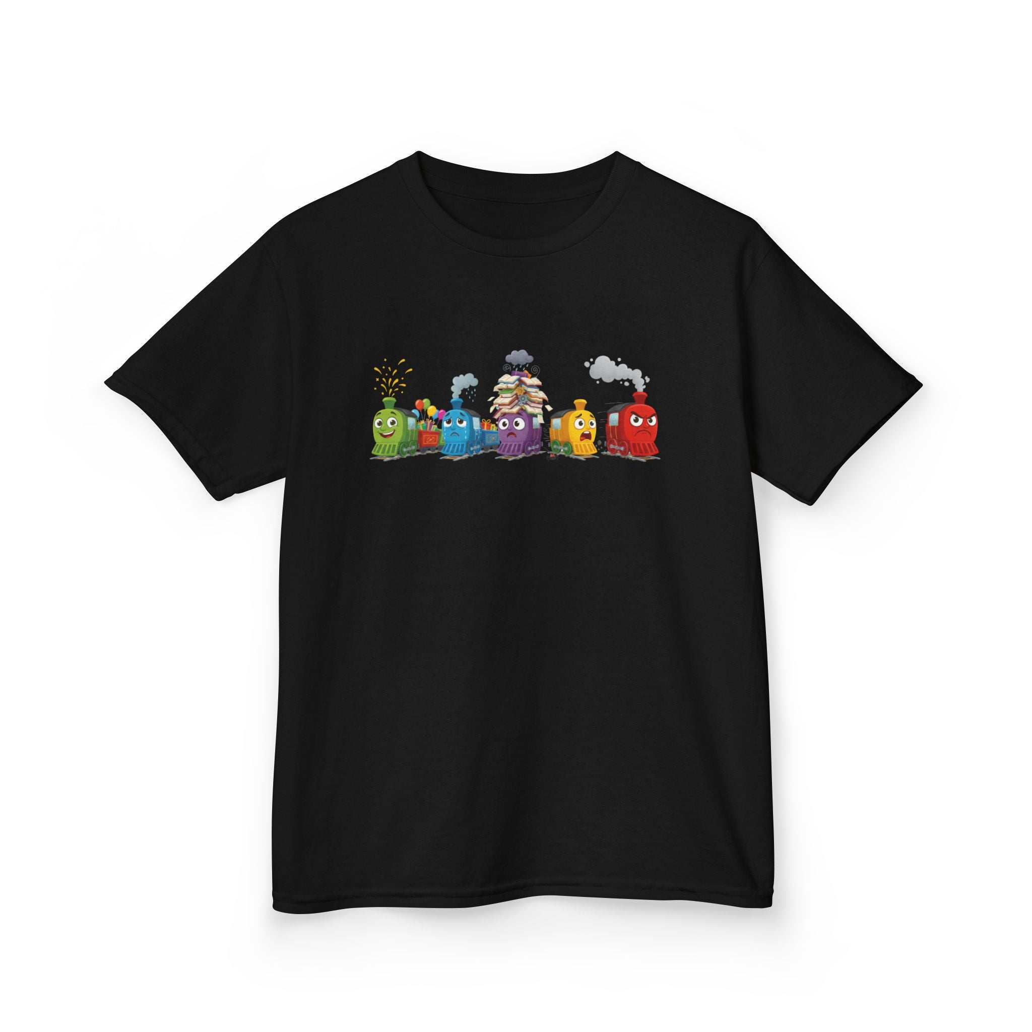 Kids Train Emotion Communication Tee