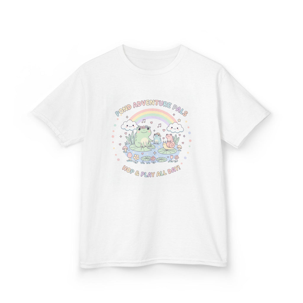 Designed by kids for kids - Playful frogs tee