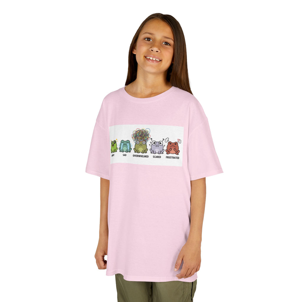 Kids Frog Emotion Communication Tee