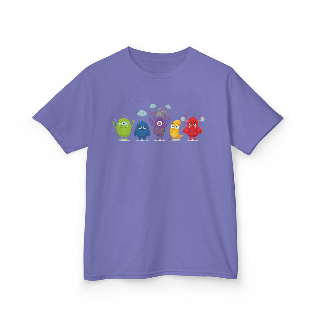 Kids Monster Emotion Communication Tee