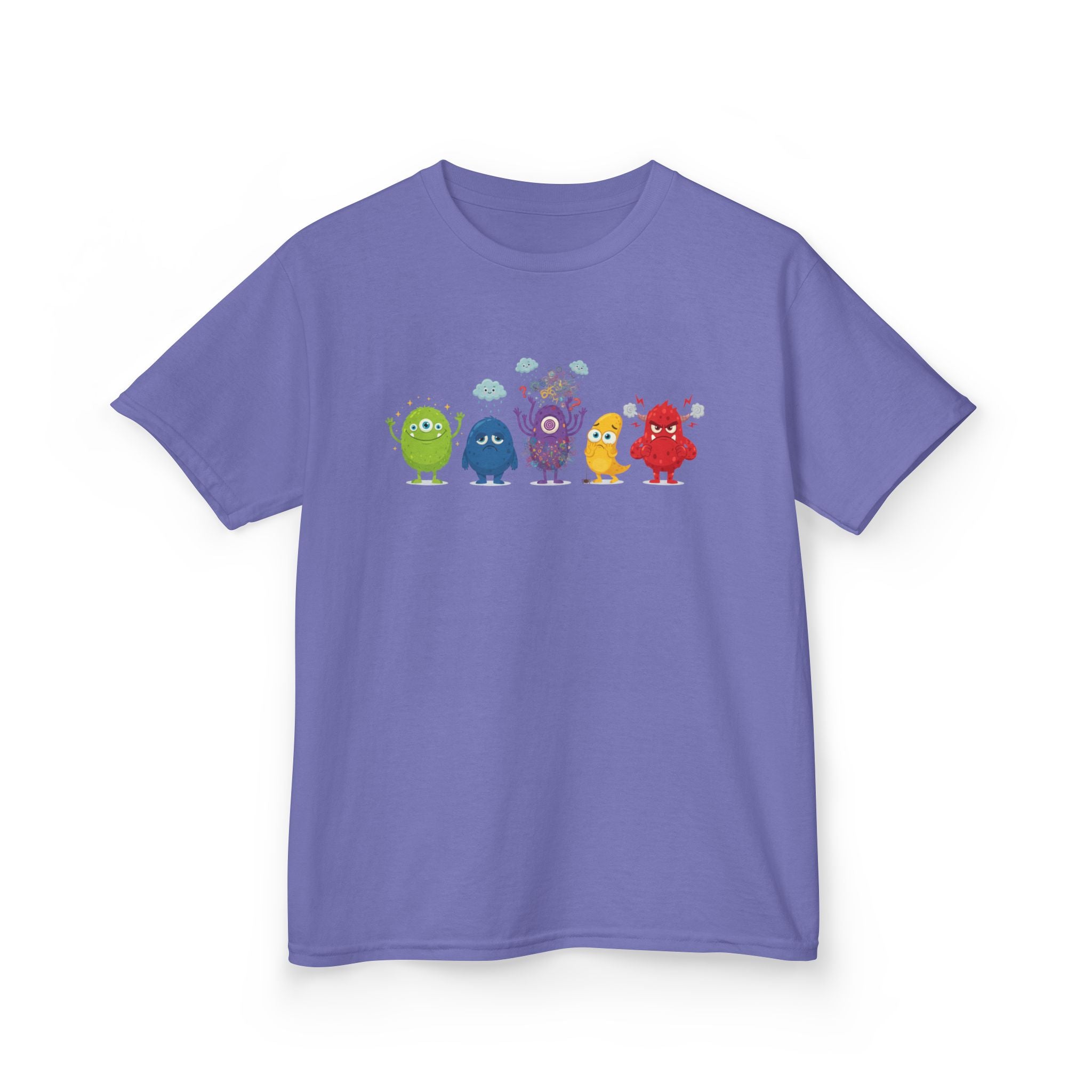 Kids Monster Emotion Communication Tee