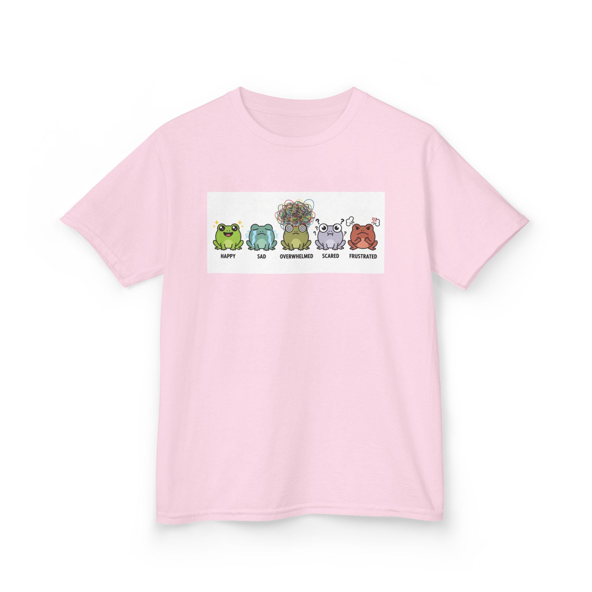 Kids Frog Emotion Communication Tee