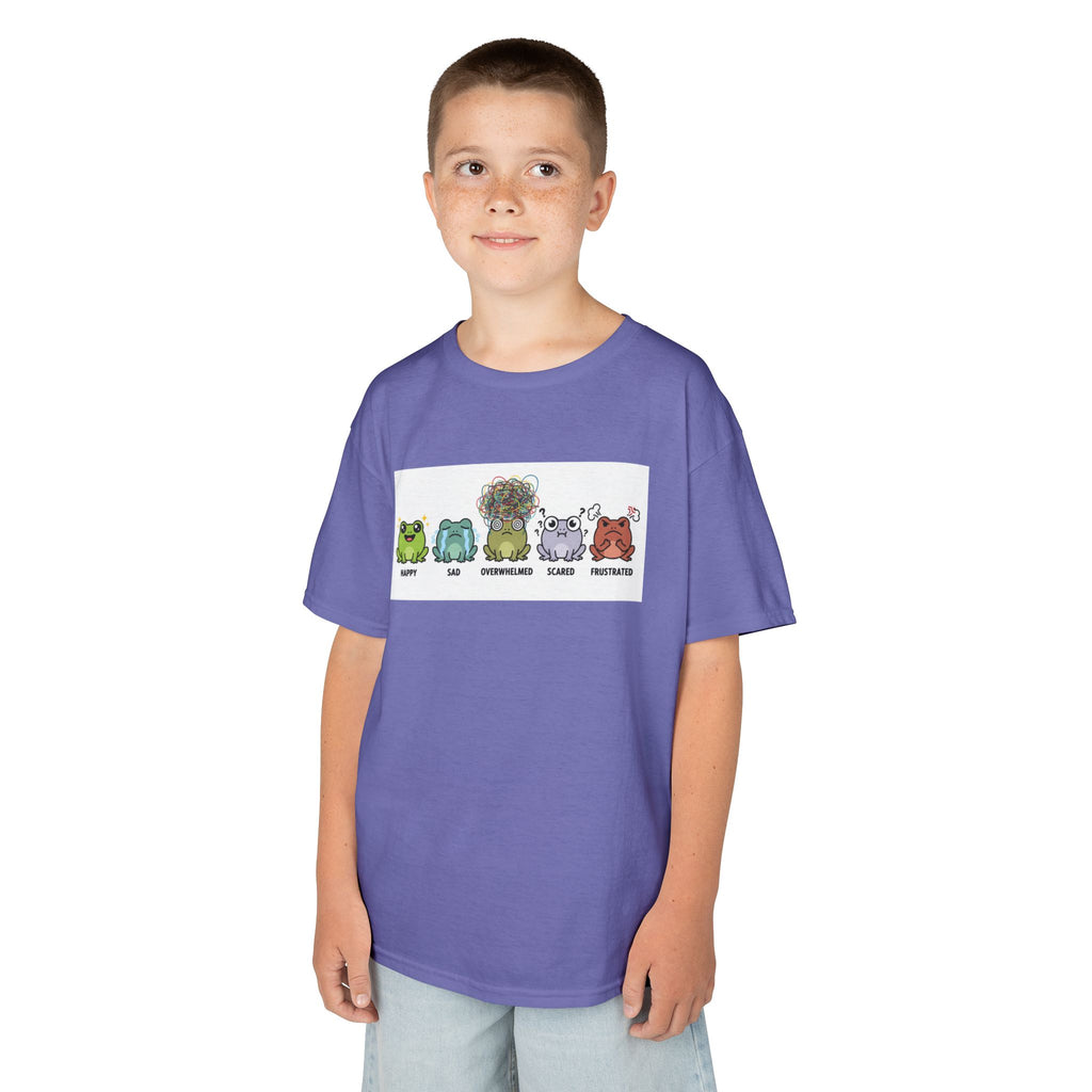 Kids Frog Emotion Communication Tee