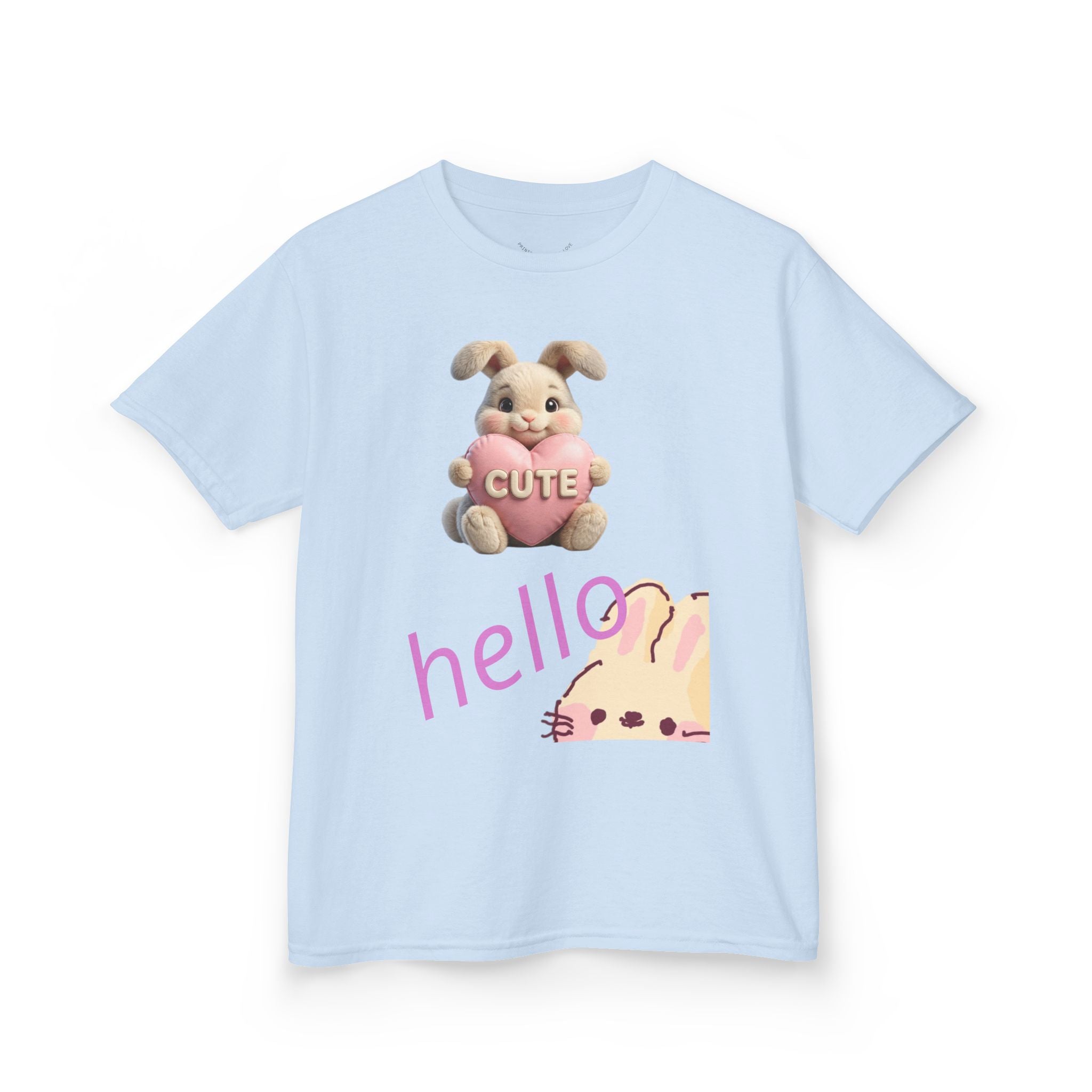Kids Bunny 'Hello Cute' T-Shirt
