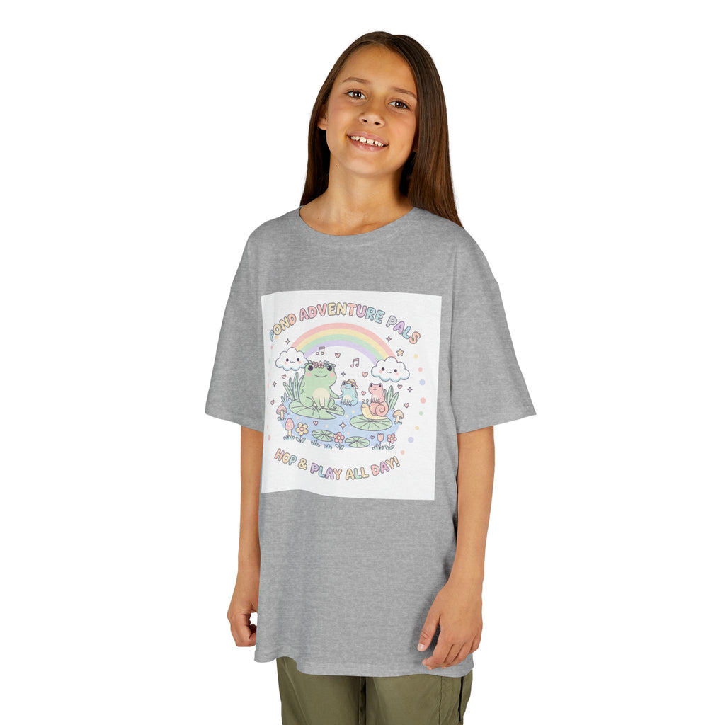 Designed by kids for kids - Playful frogs tee